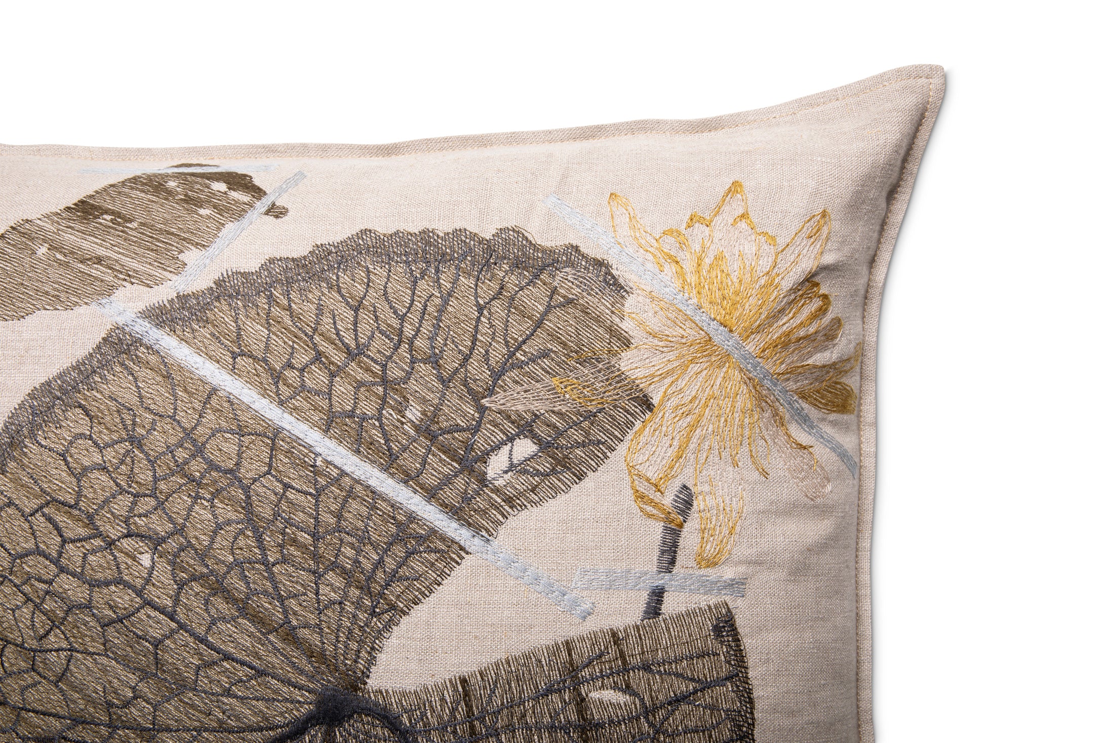 Mopipi Embroidered Pillow