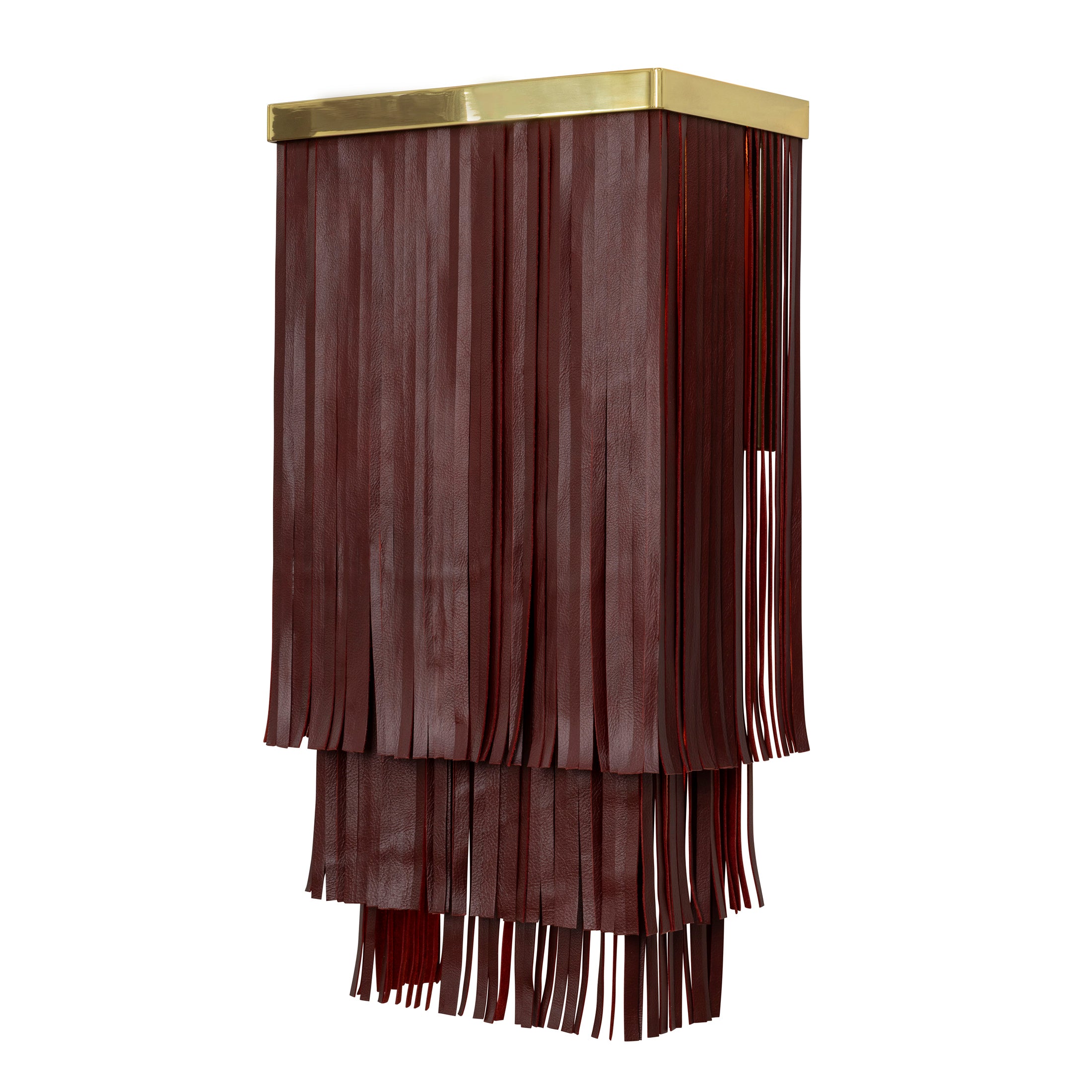 Ndidi Wall Sconce - Brass - NeKeia Leather