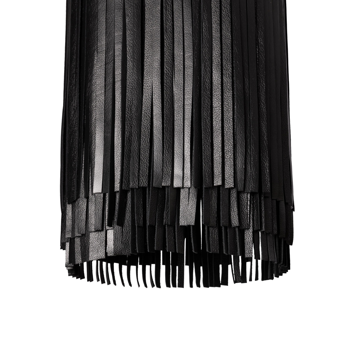 Nairobi Leather Pendant - Powder-Coated Hardware