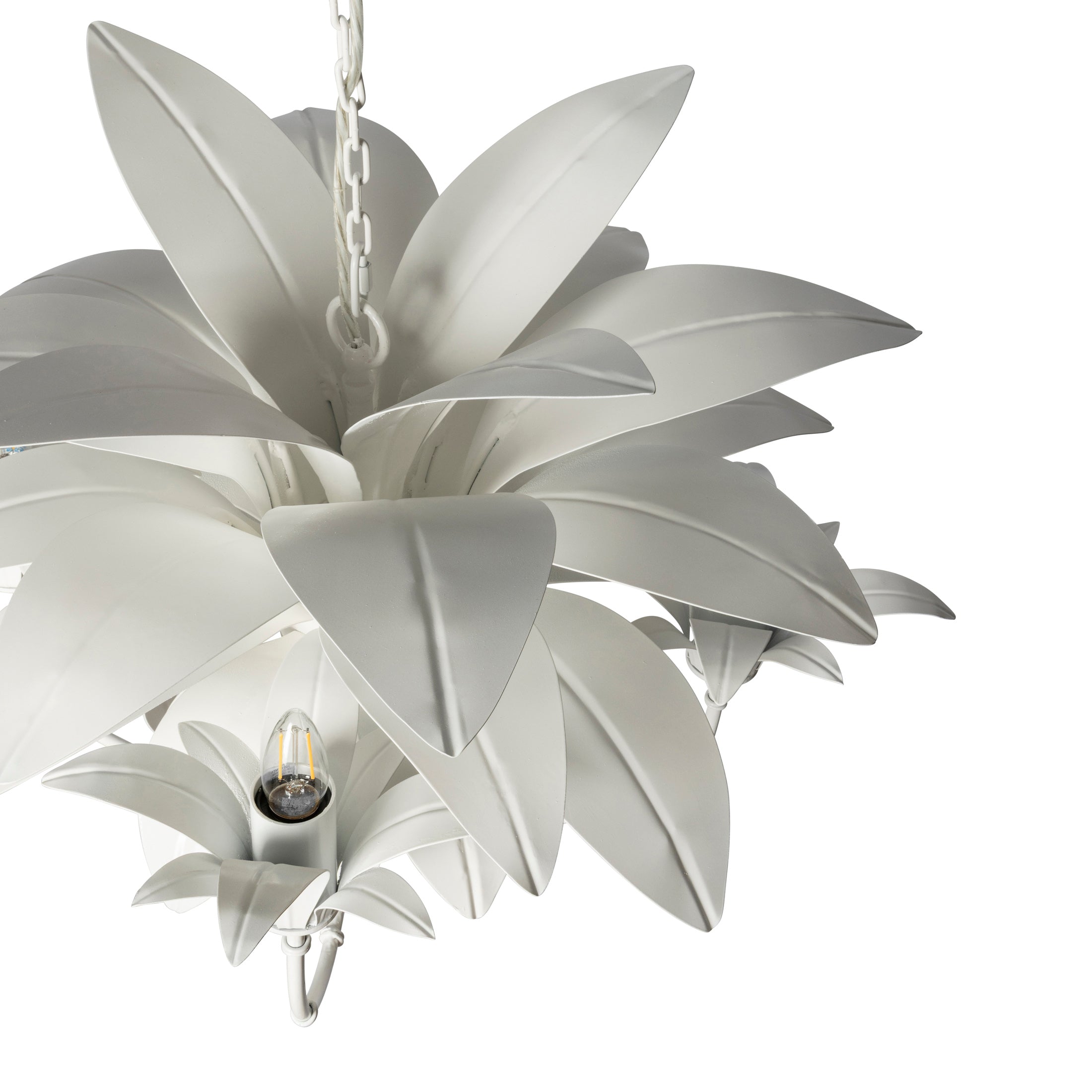 Small Liefie Chandelier - White