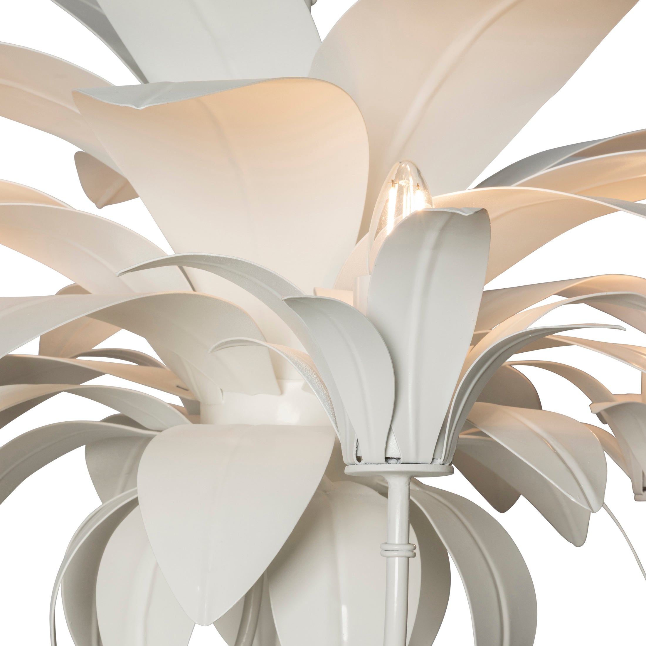 Small Liefie Chandelier - White