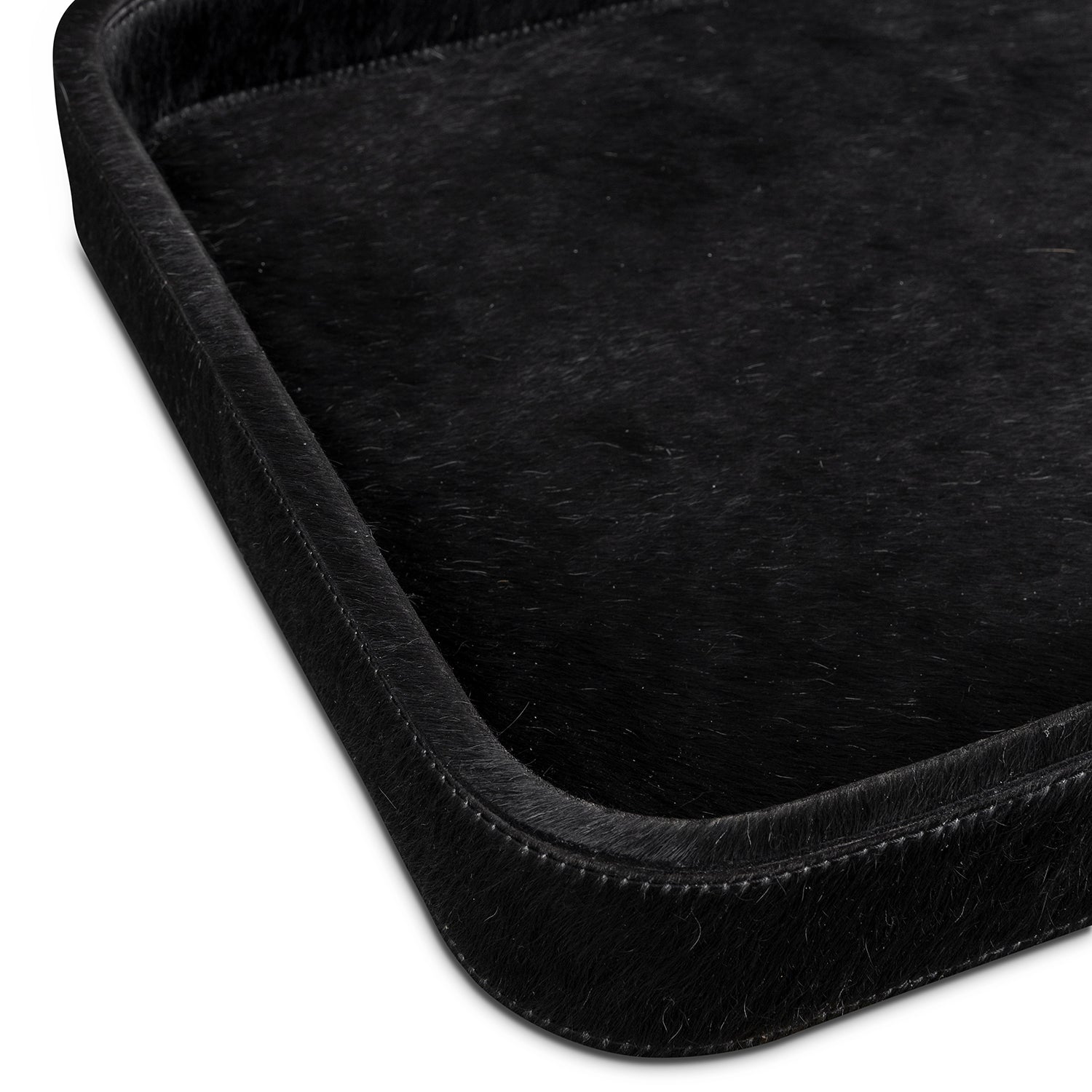 Tsala Tray - Black Cow Hide