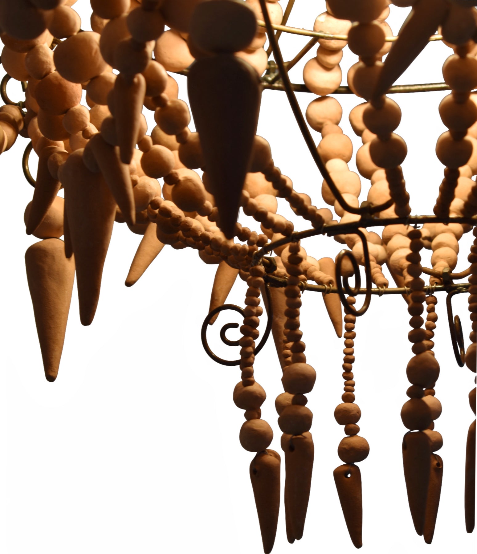 Original MUD Chandelier - Terracotta