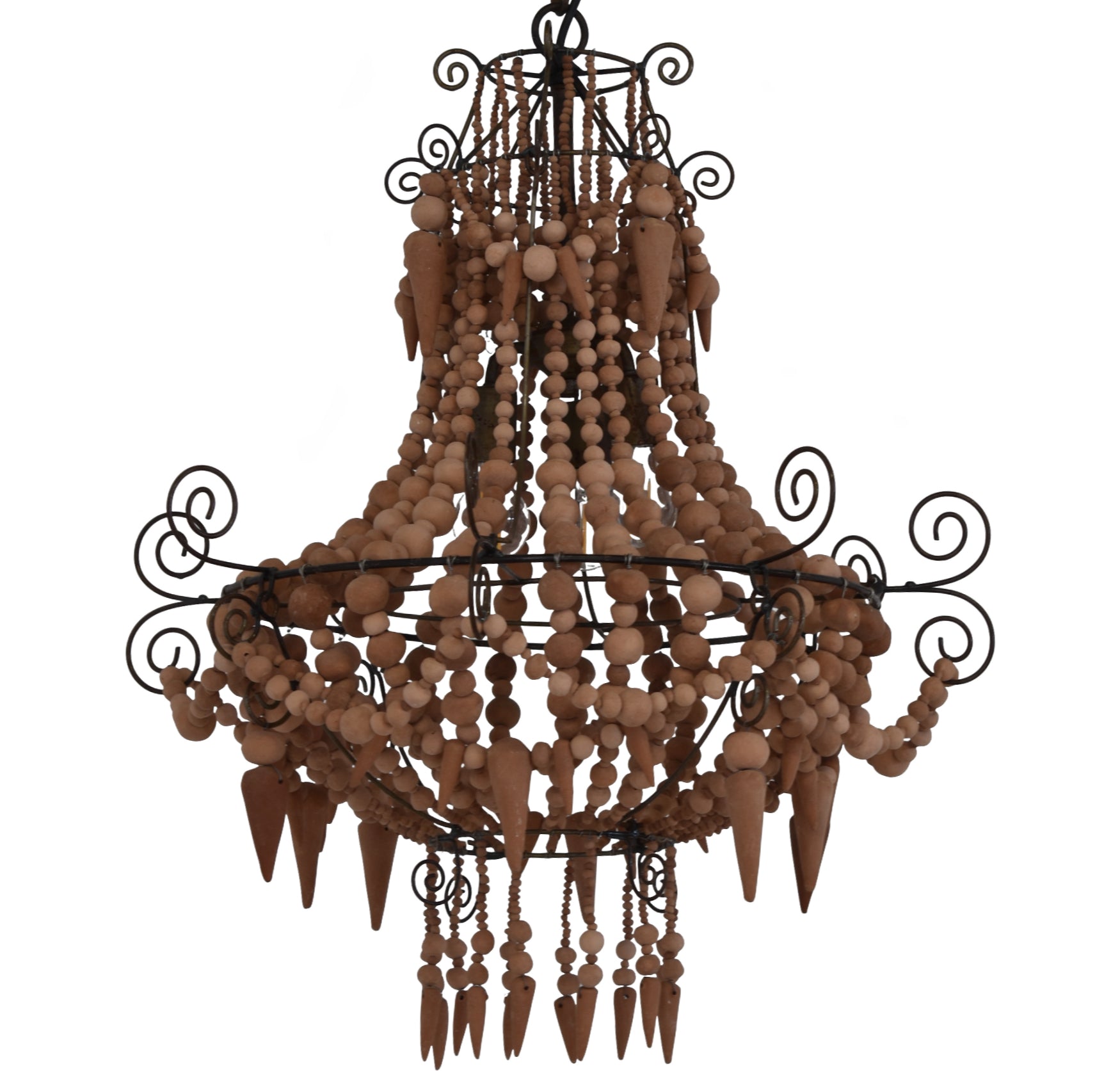 Original MUD Chandelier - Terracotta