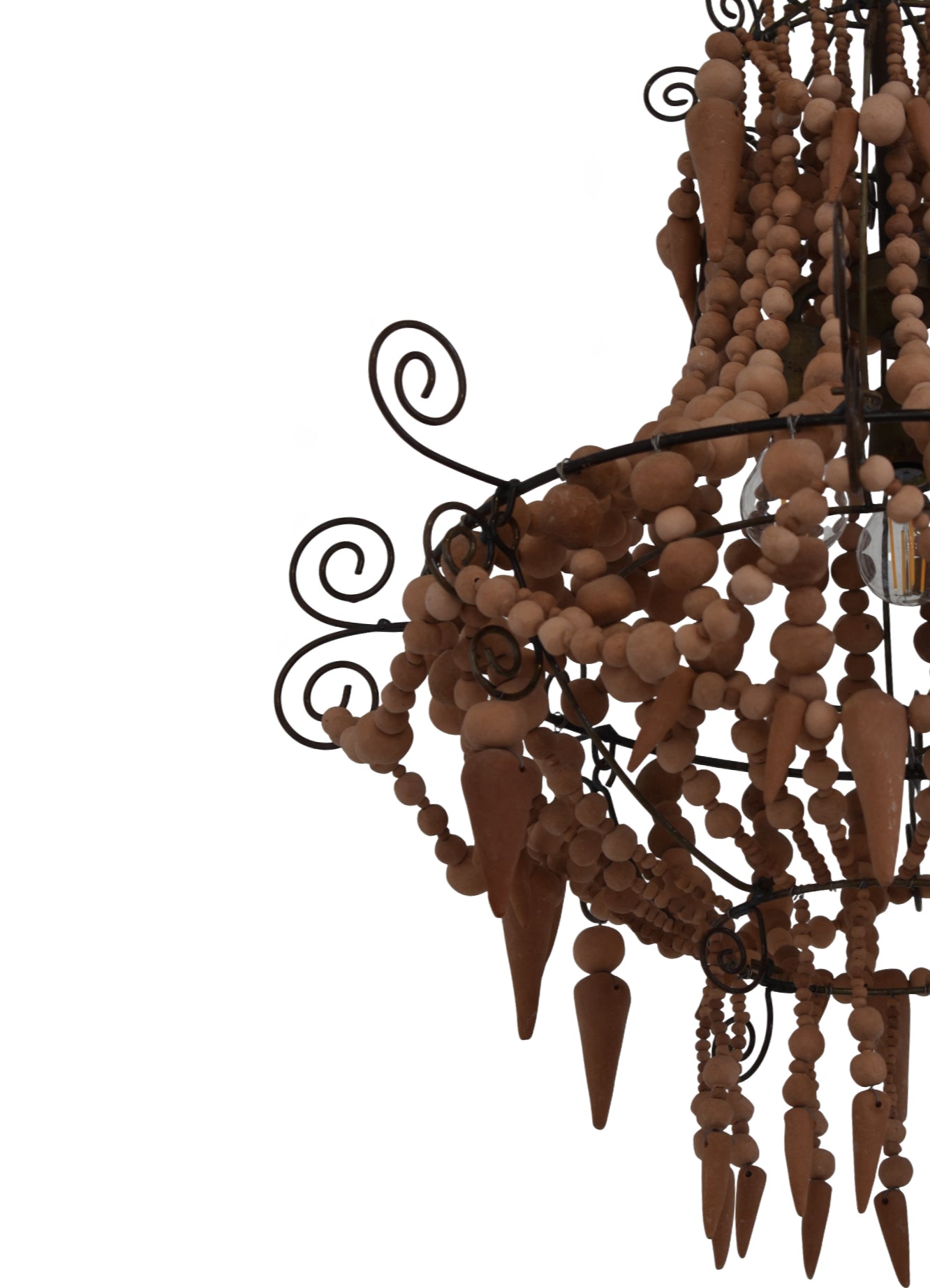 Original MUD Chandelier - Terracotta