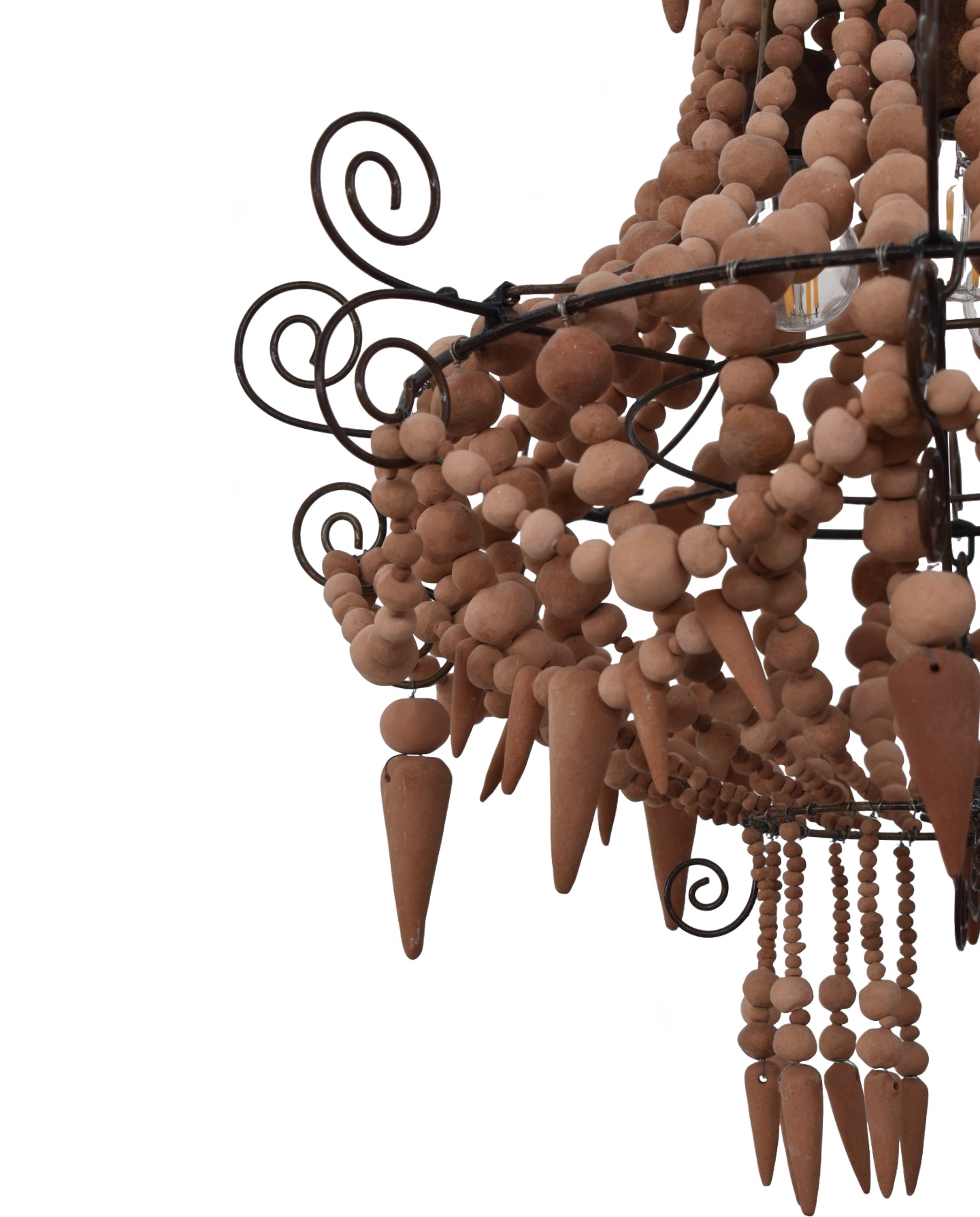 Original MUD Chandelier - Terracotta