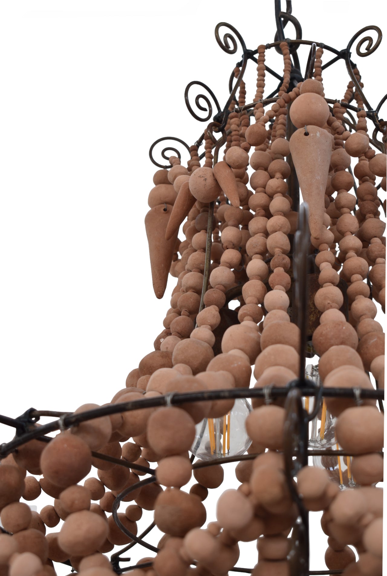 Original MUD Chandelier - Terracotta