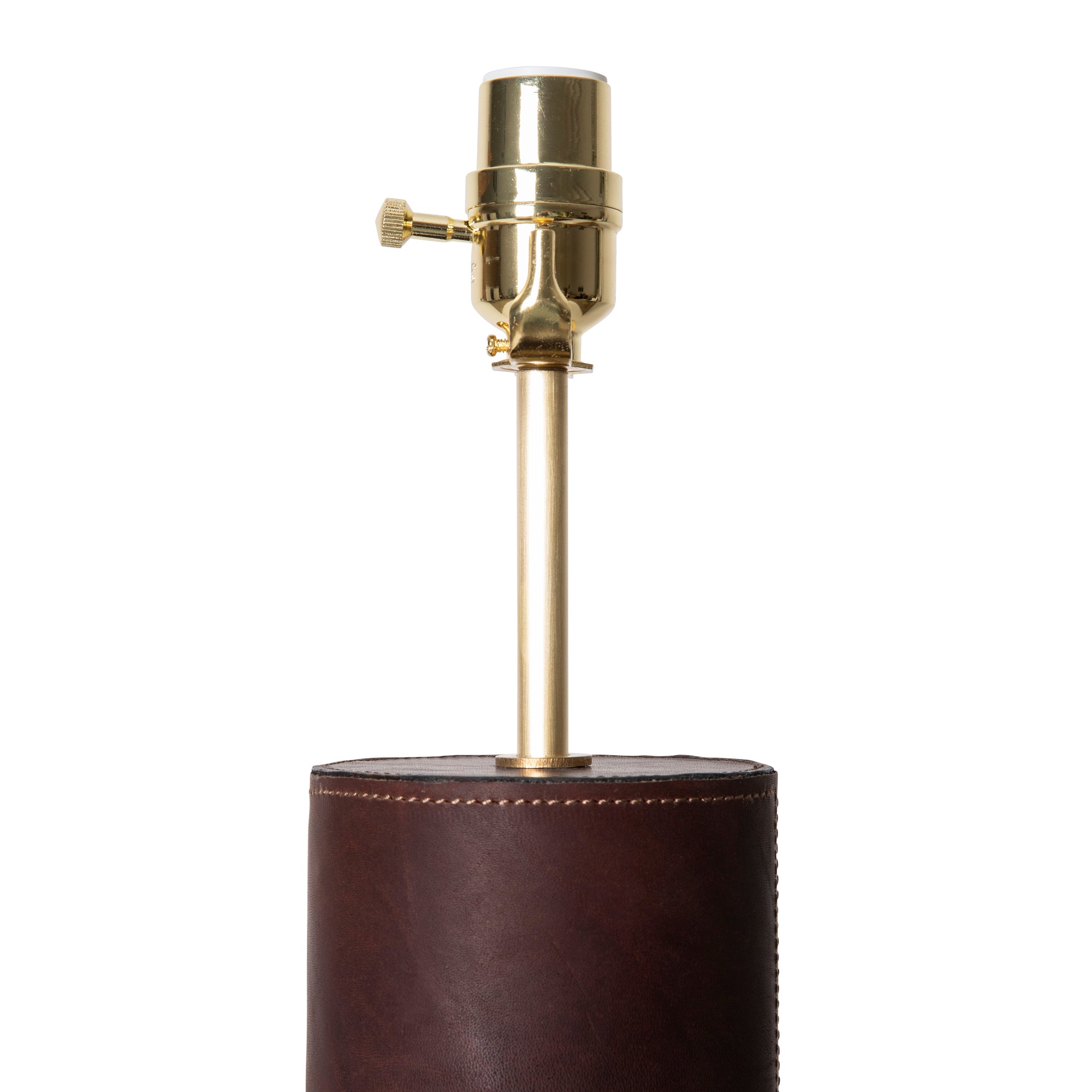 Nawi Floor Lamp in Leather