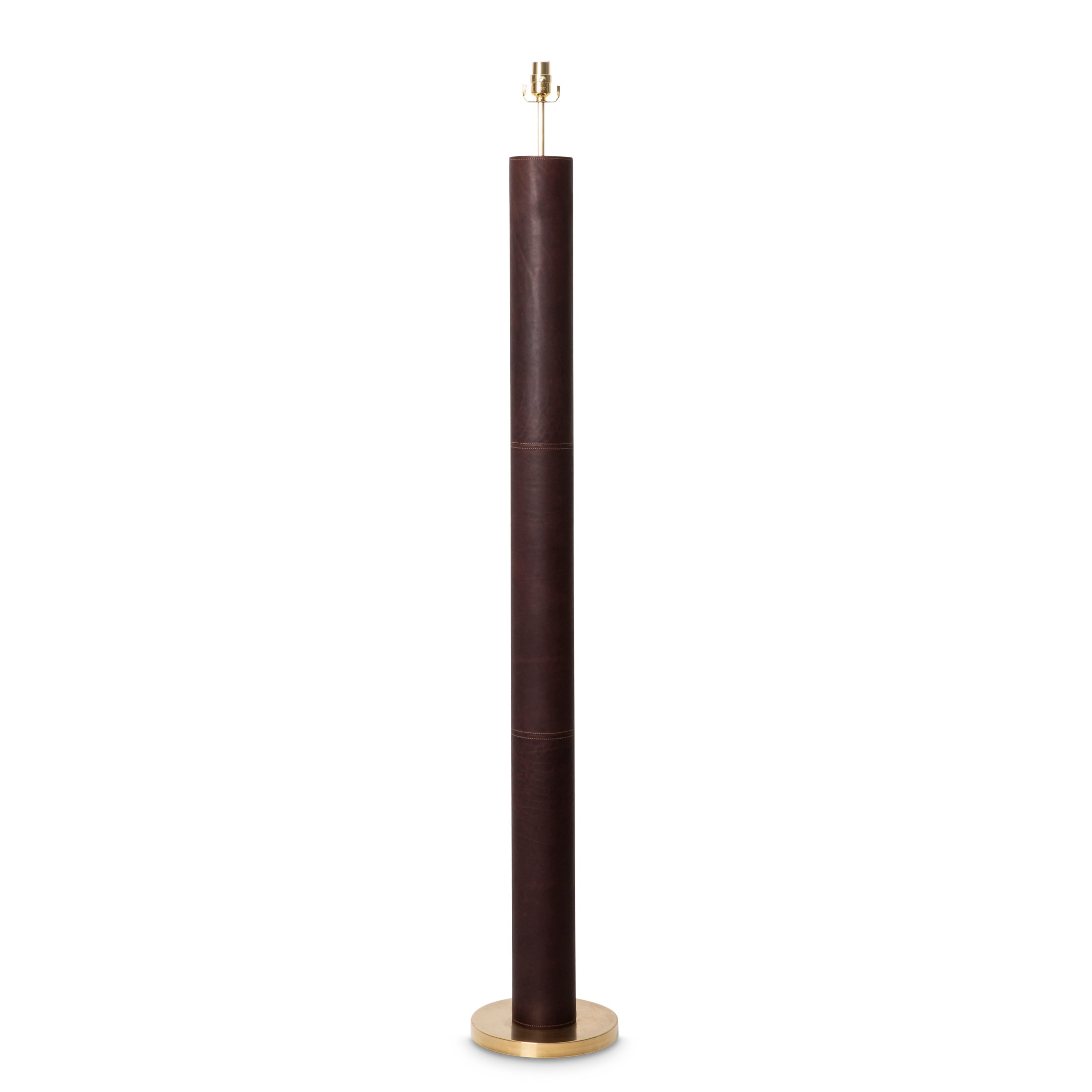 Nawi Floor Lamp in Leather