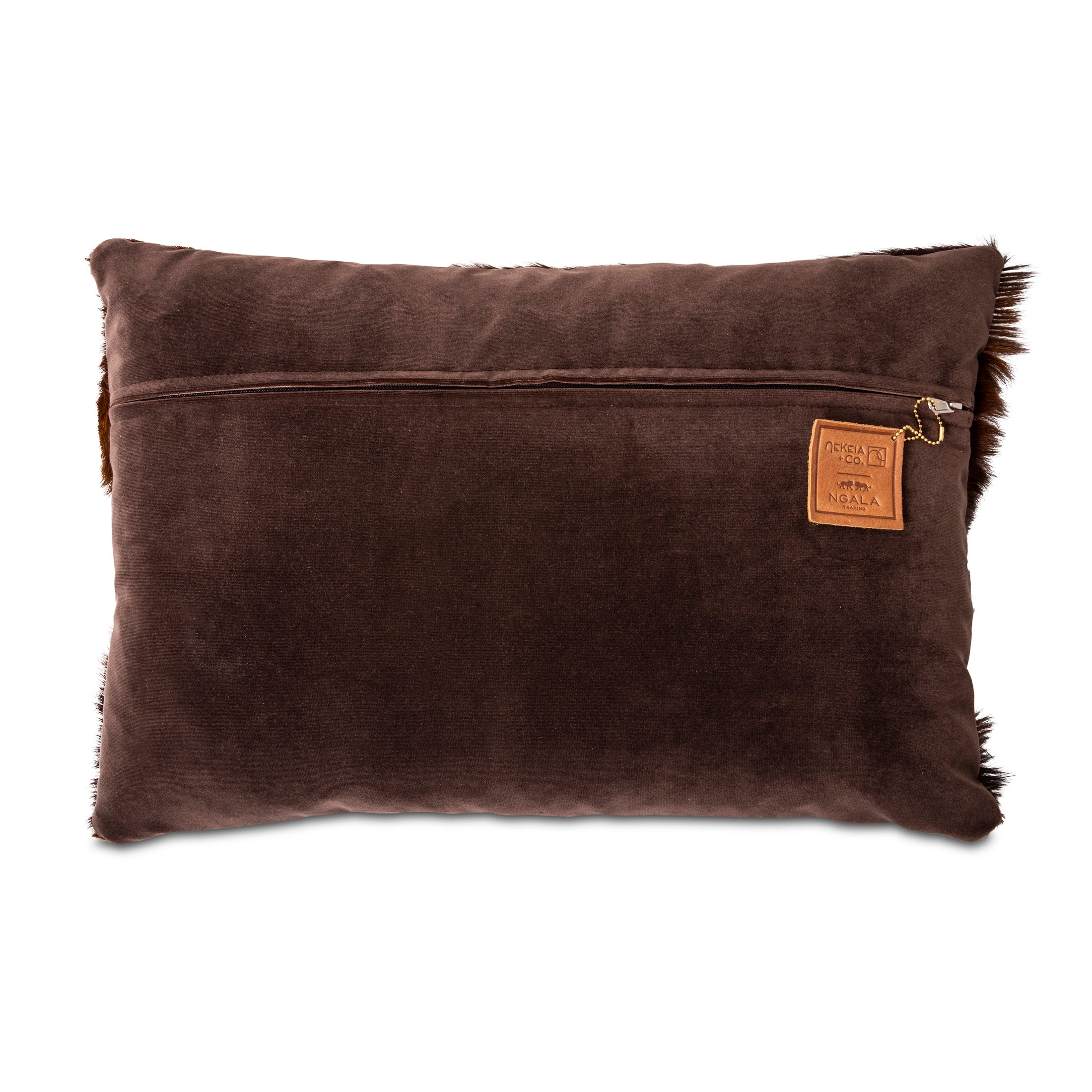 Kinshasha Chocolate Springbok Pillow