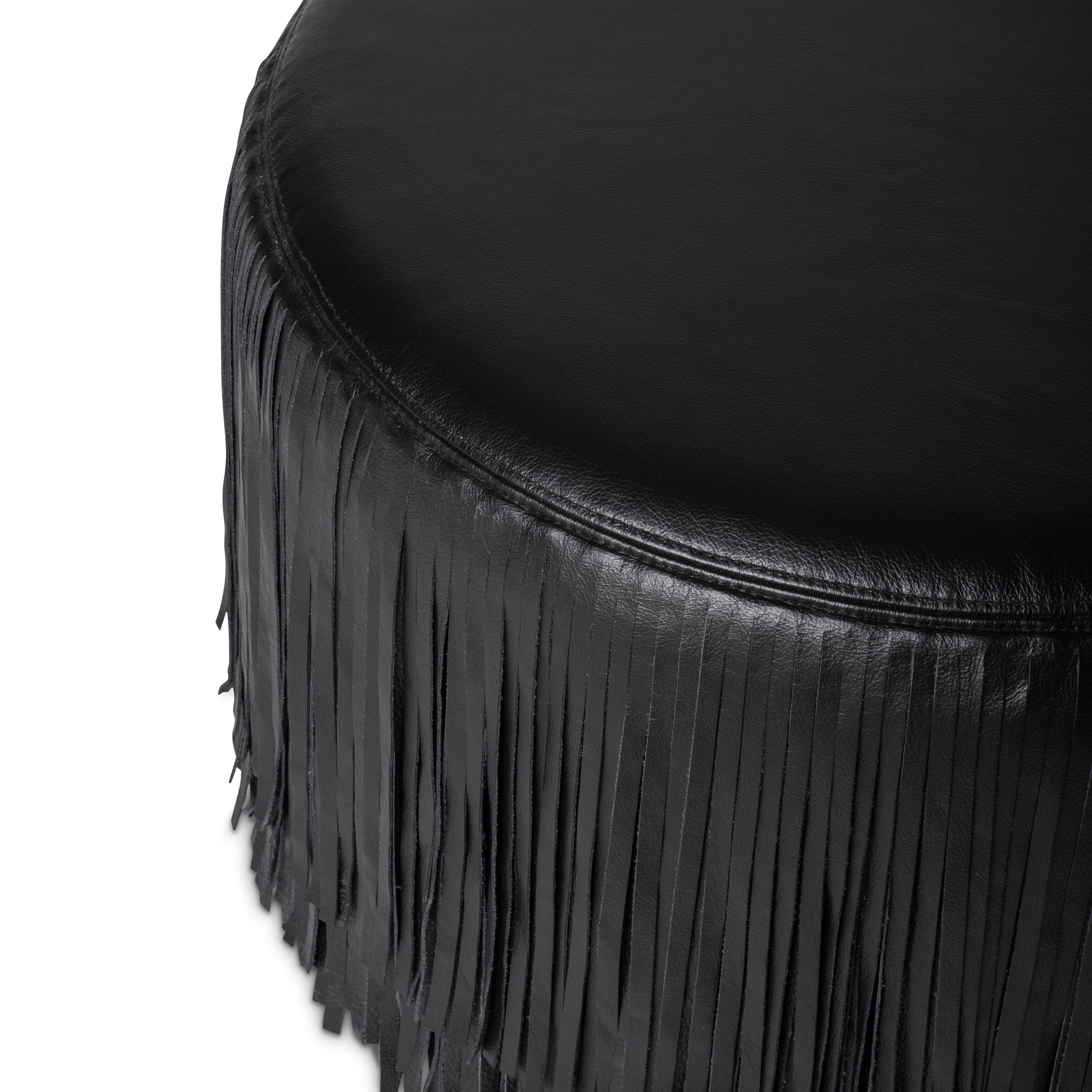 Ndidi Ottoman in Premium Leather