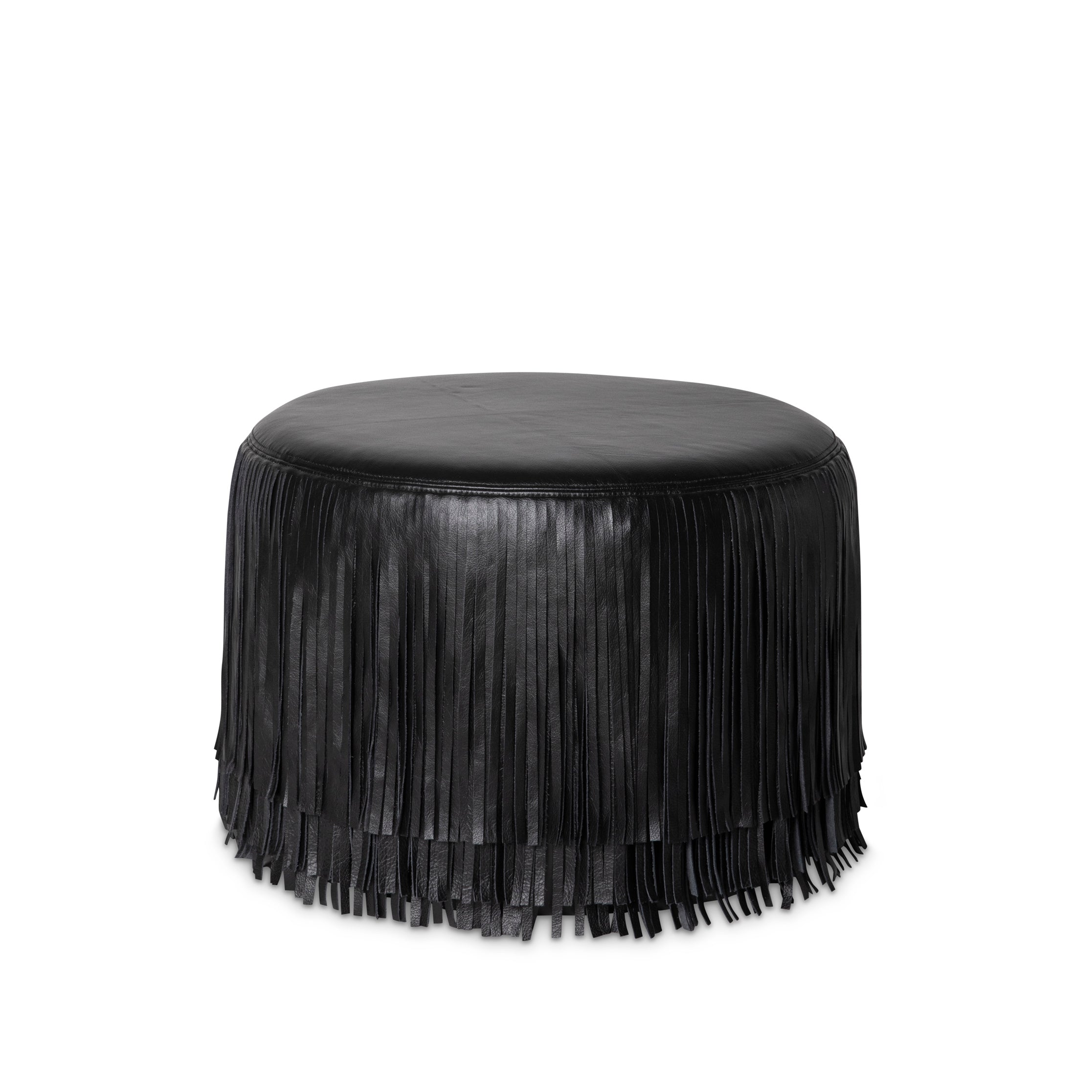 Ndidi Ottoman in Premium Leather