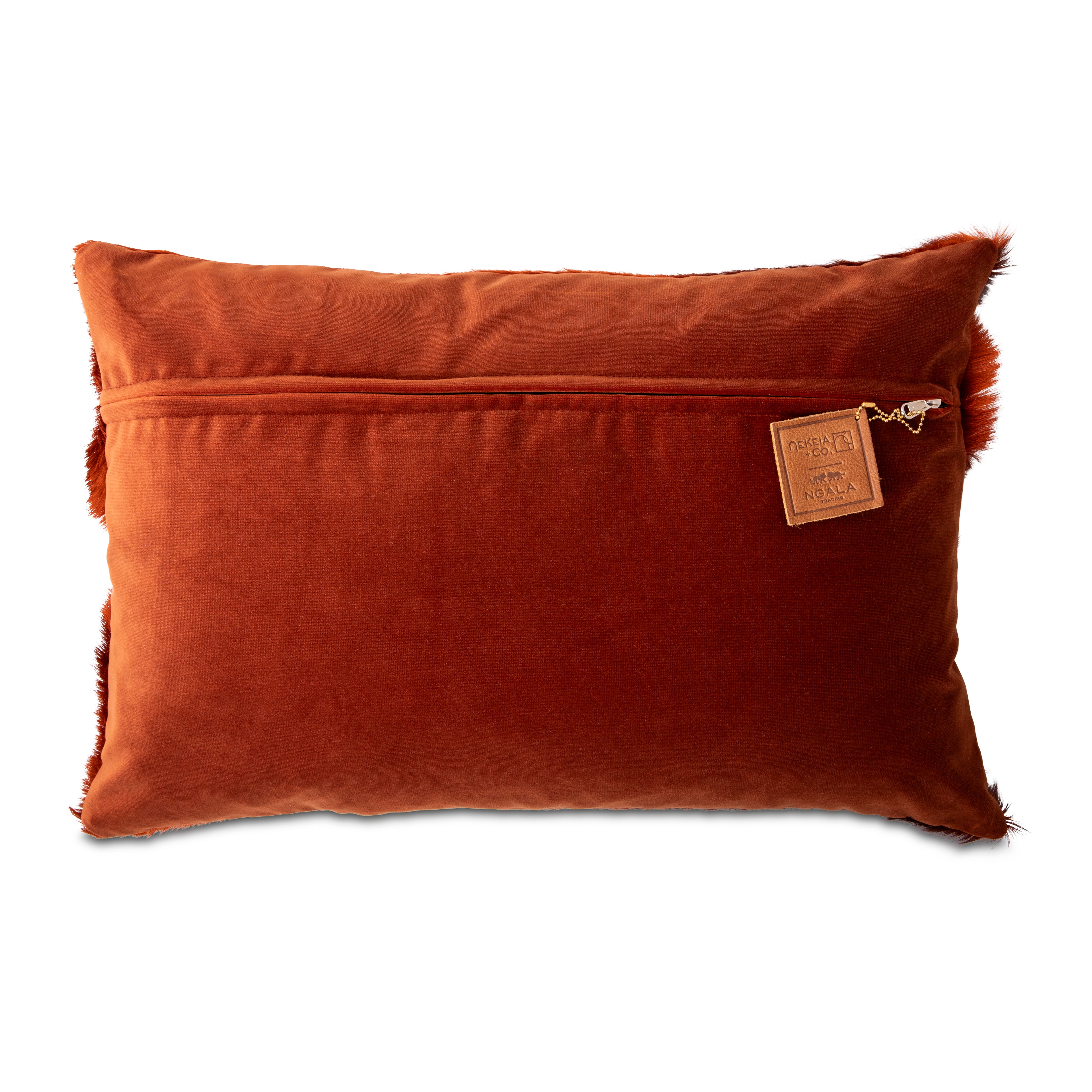 Kinshasha Rust Springbok Pillow