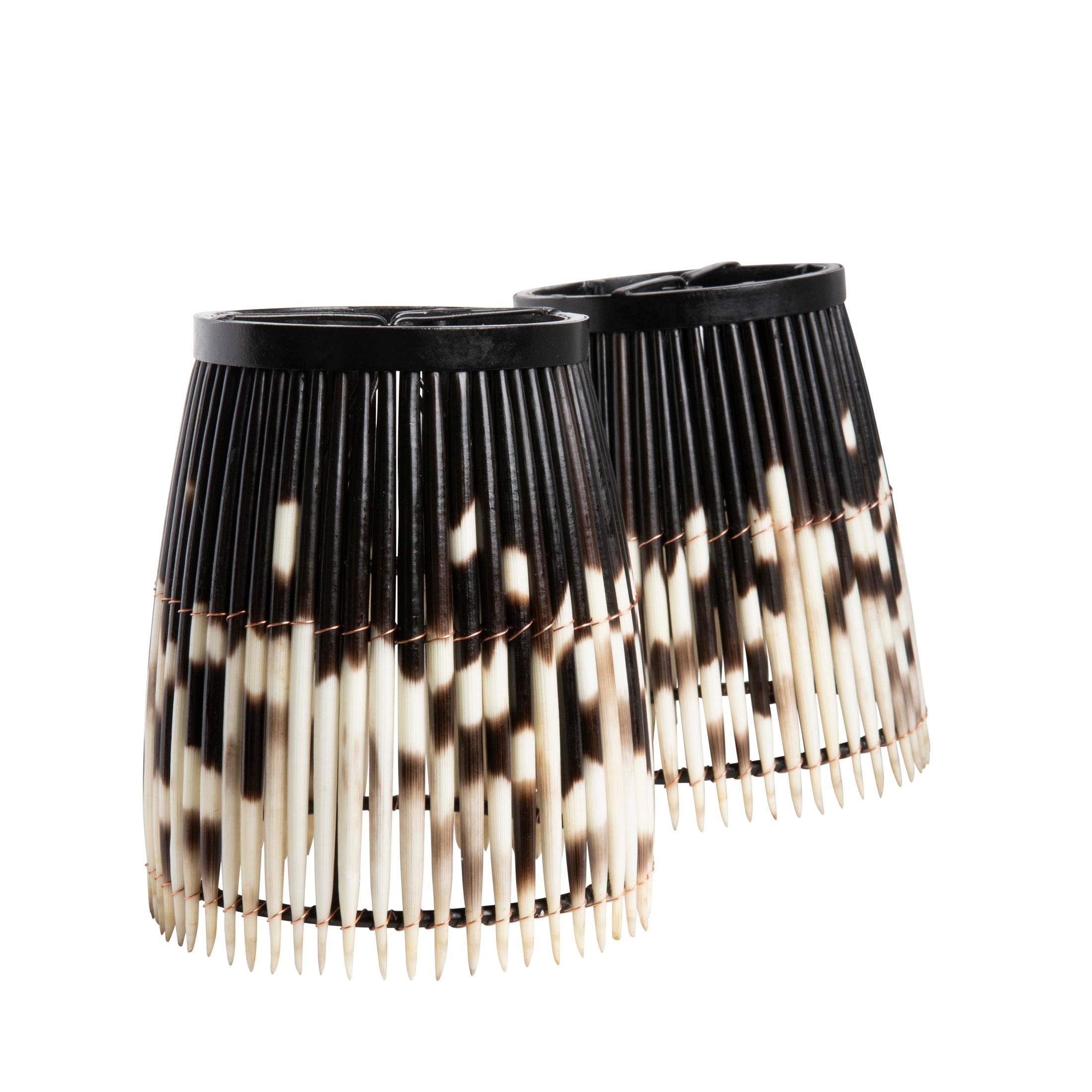 Porcupine Quill Chandelier Shade (S/2)