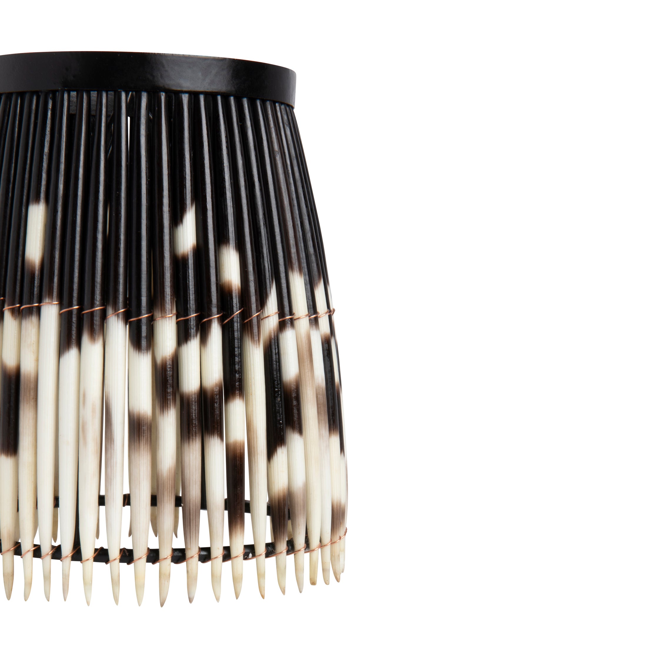 Porcupine Quill Chandelier Shade (S/2)