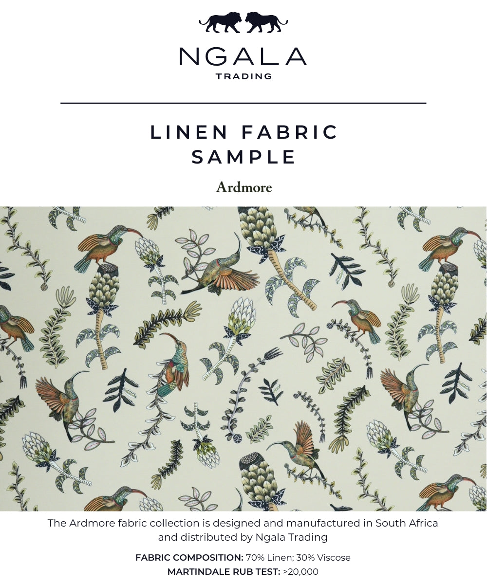 Protea Garden Fabric Sample