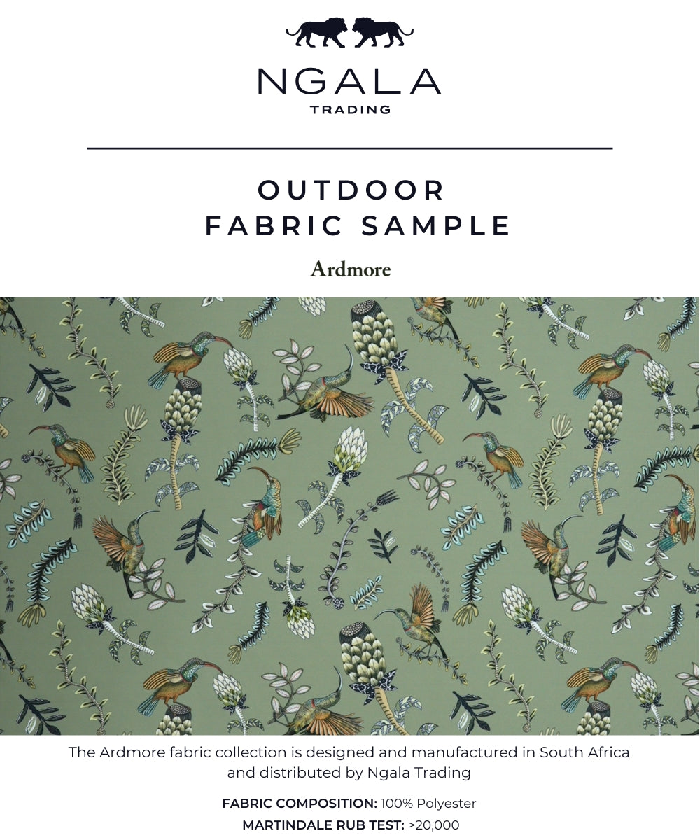 Protea Garden Fabric Sample