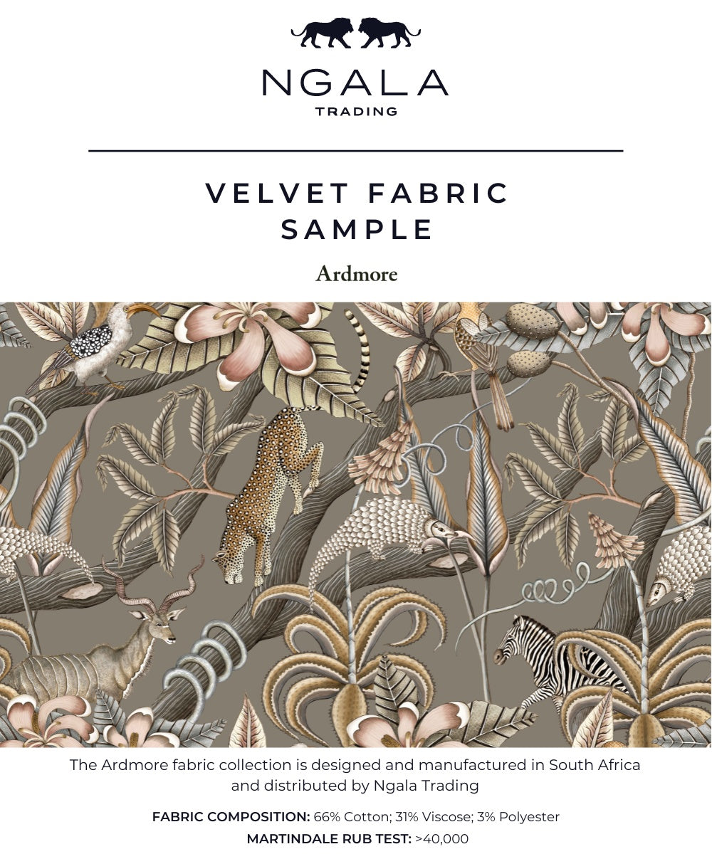 Pangolin Park Fabric Sample