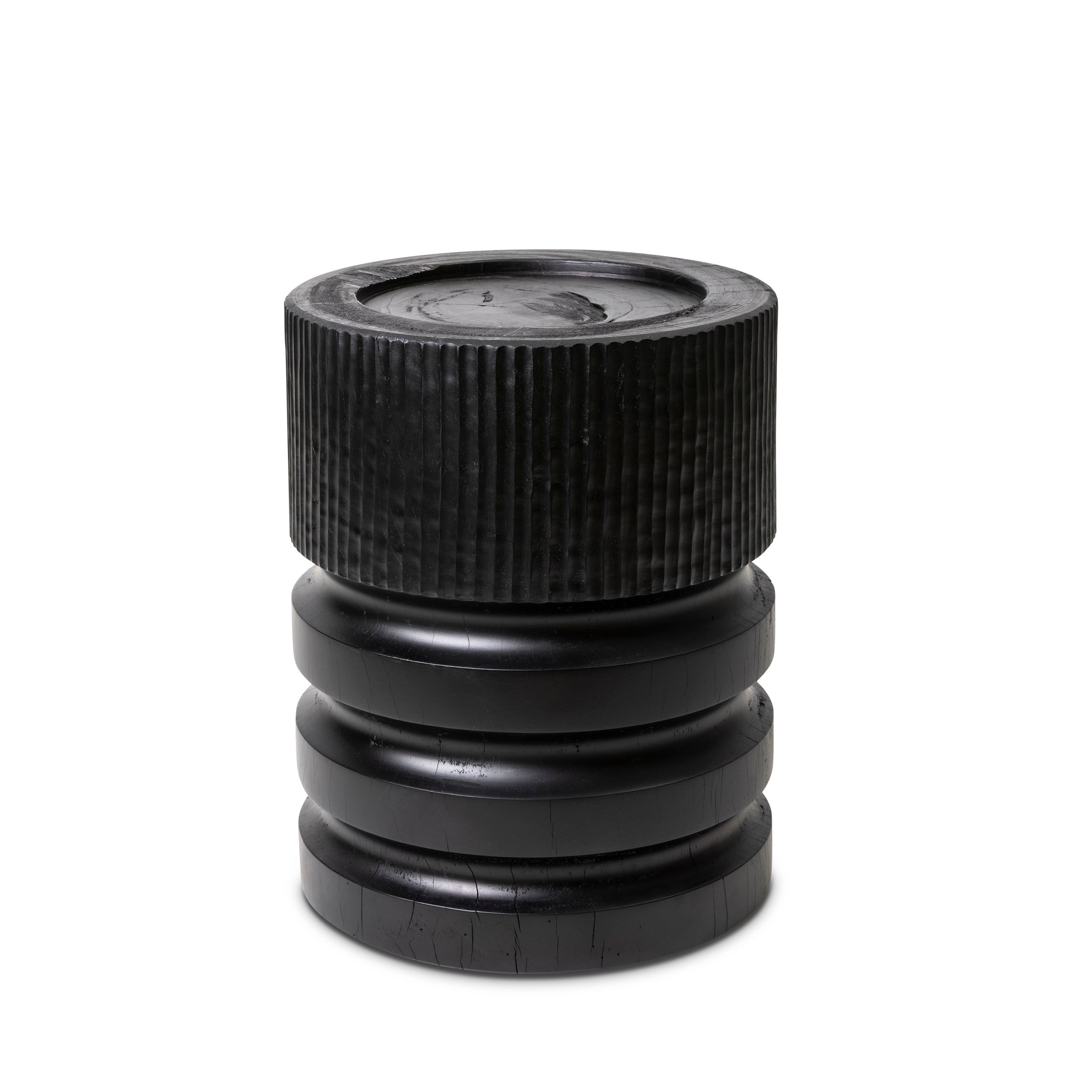 Vaal Leadwood Turned Side Table