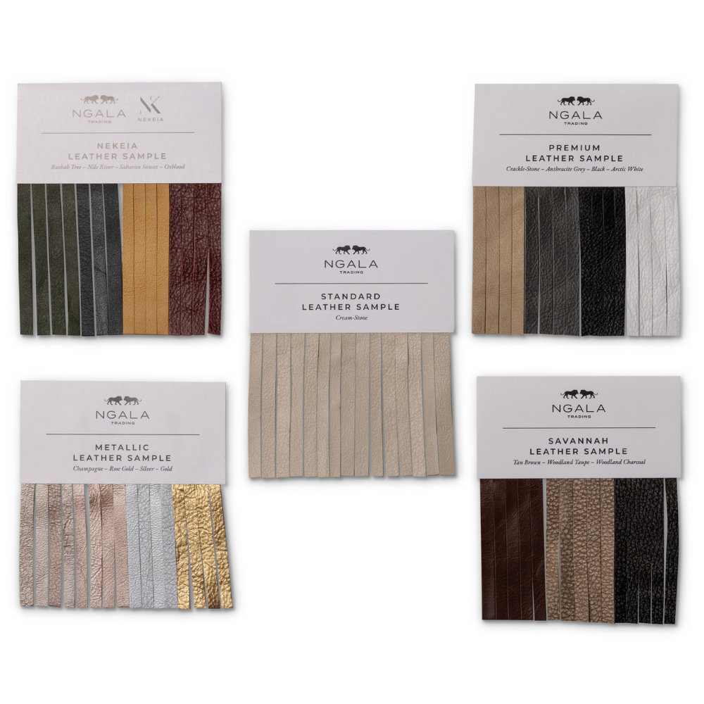 Ngala Trading Fringe Leather Samples