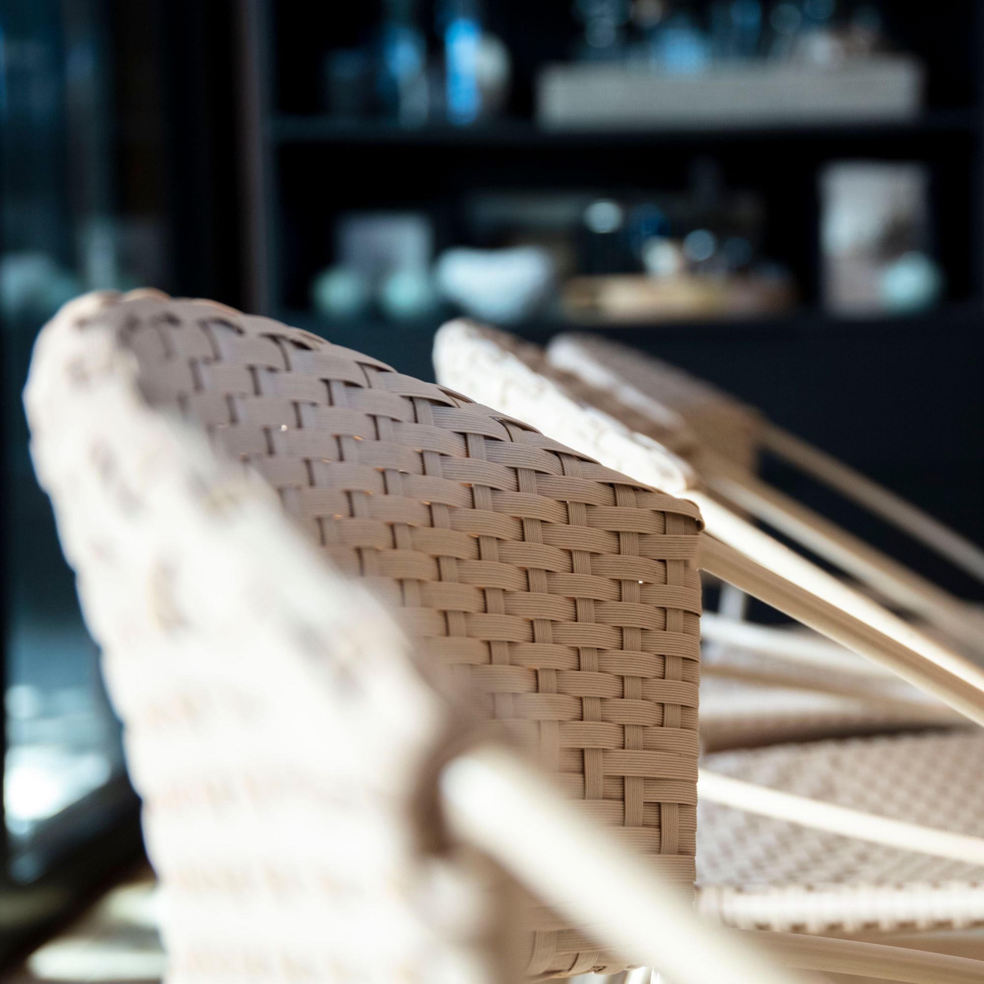 Woven Outdoor Dining Chair - Amarula