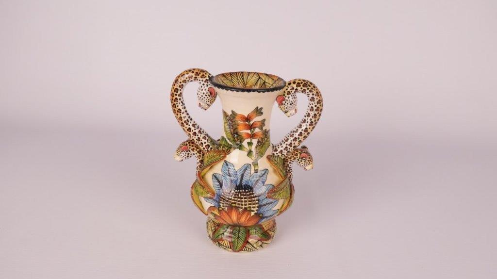 Ardmore Ceramic Art - Leopard Vase