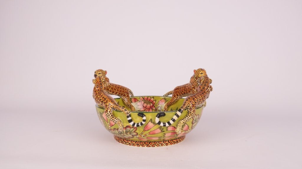Ardmore Ceramic Art - Leopard Bowl