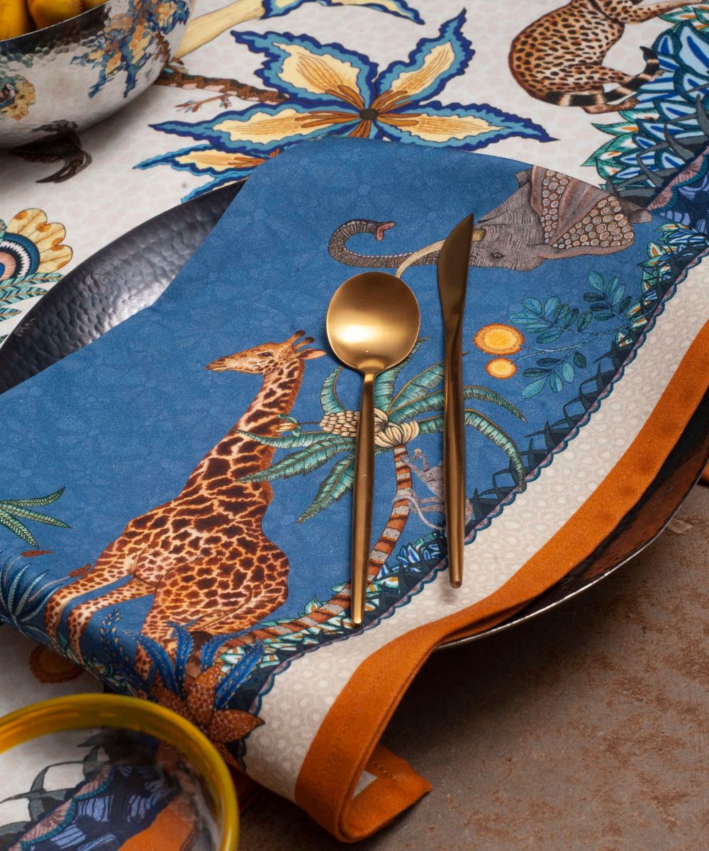 Sabie Forest Napkins (Pair) - Tanzanite