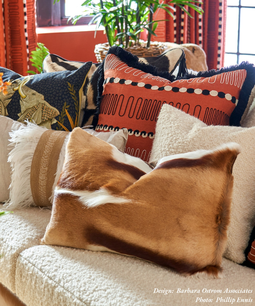 Springbok Hide Pillow
