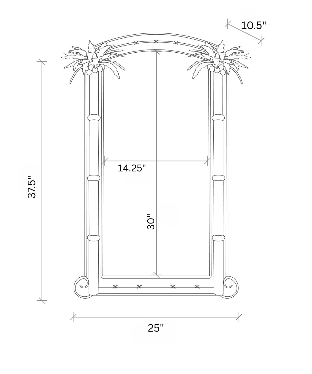 King Palm Mirror