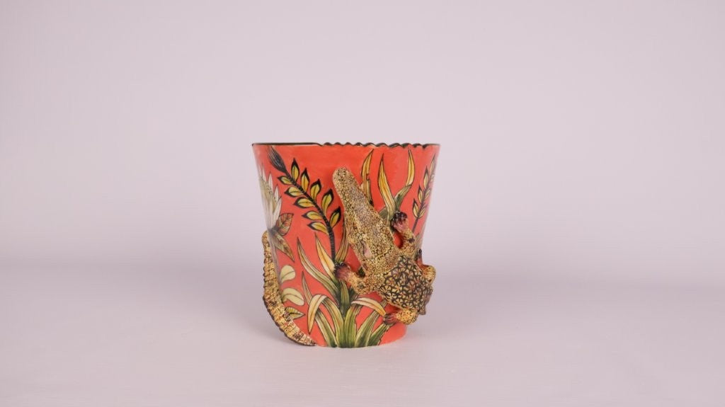 Ardmore Ceramic Art - Crocodile Planter