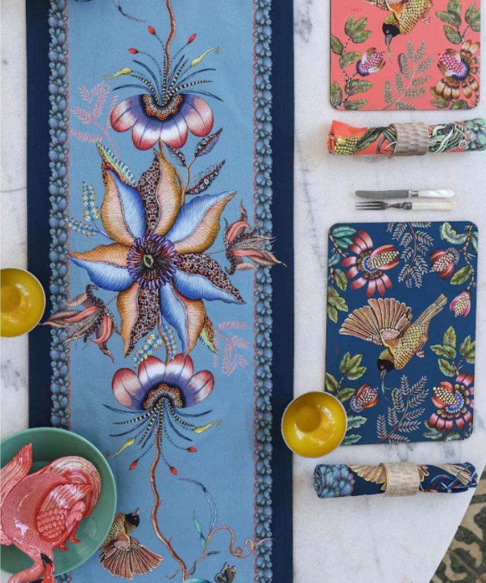 Thanda Nest Table Runner - Mist