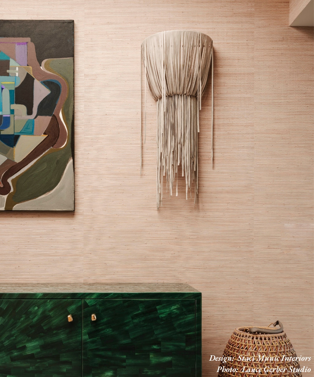 Urchin Leather Wall Sconce