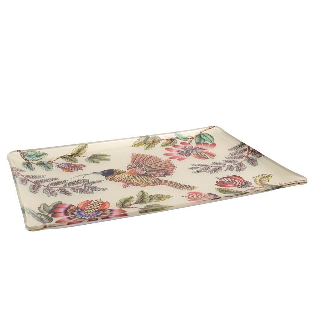 Weaver Garden Acrylic Tray - Stone