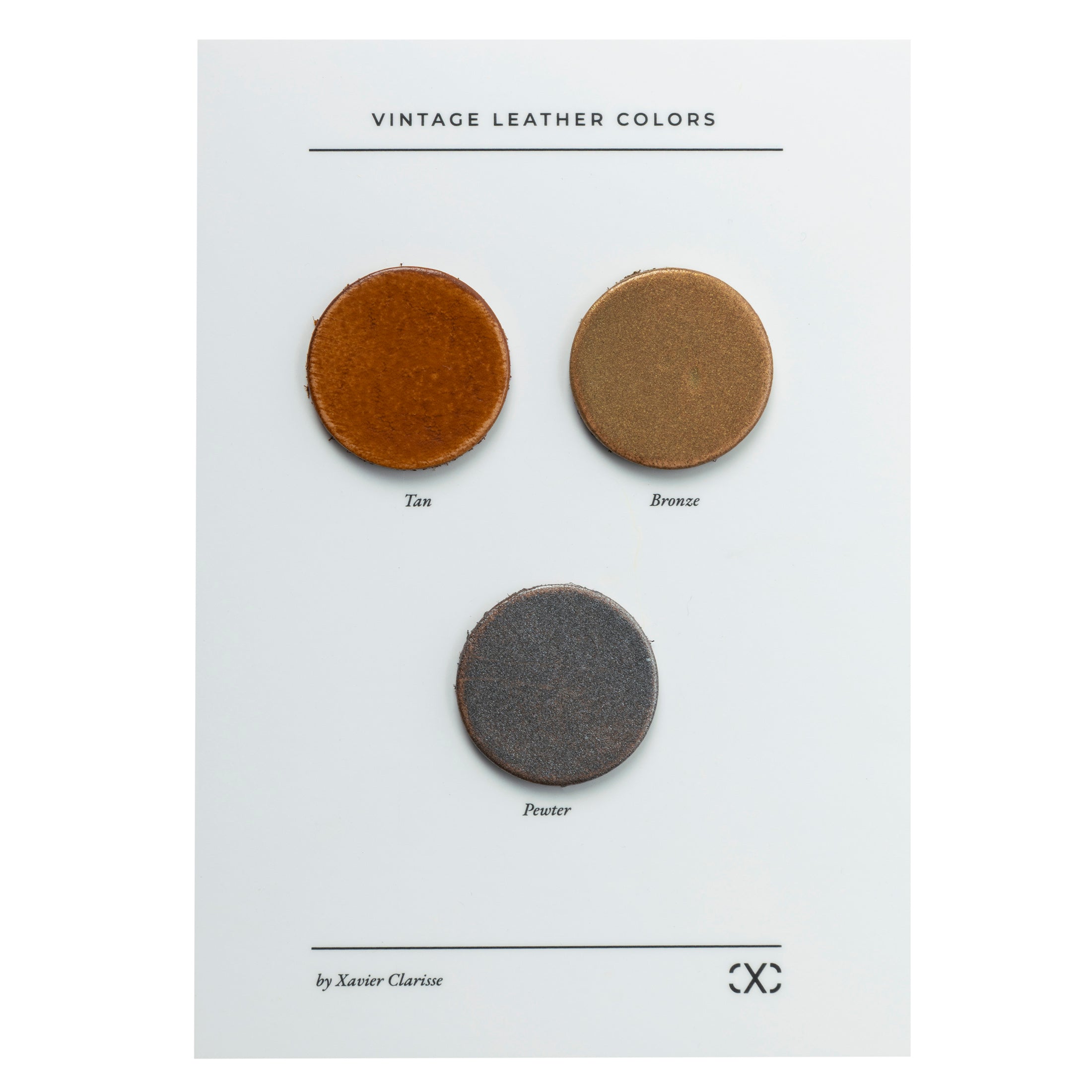 Delicious Light - Vintage Pewter Leather