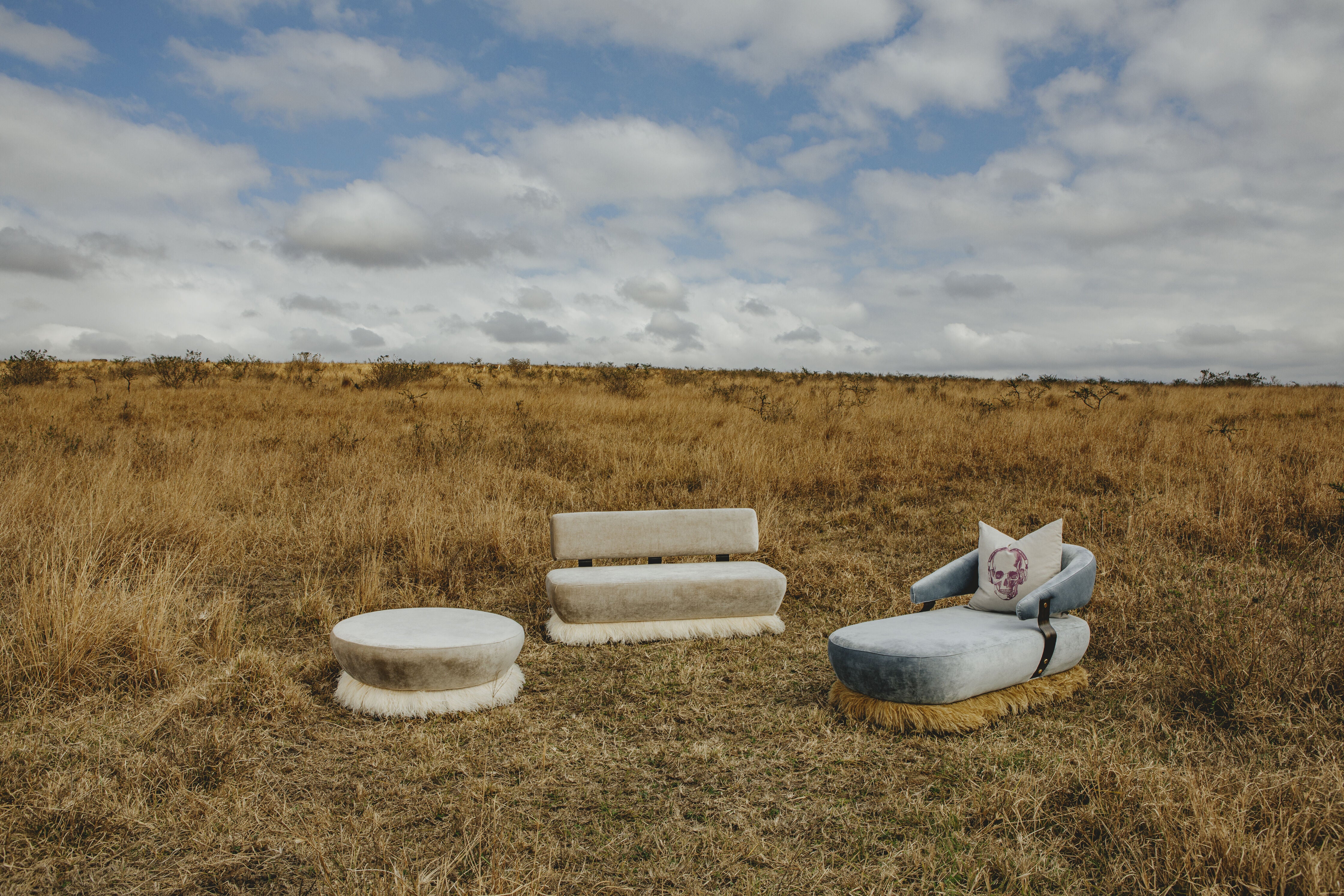 Ostrich Fluff Daybed