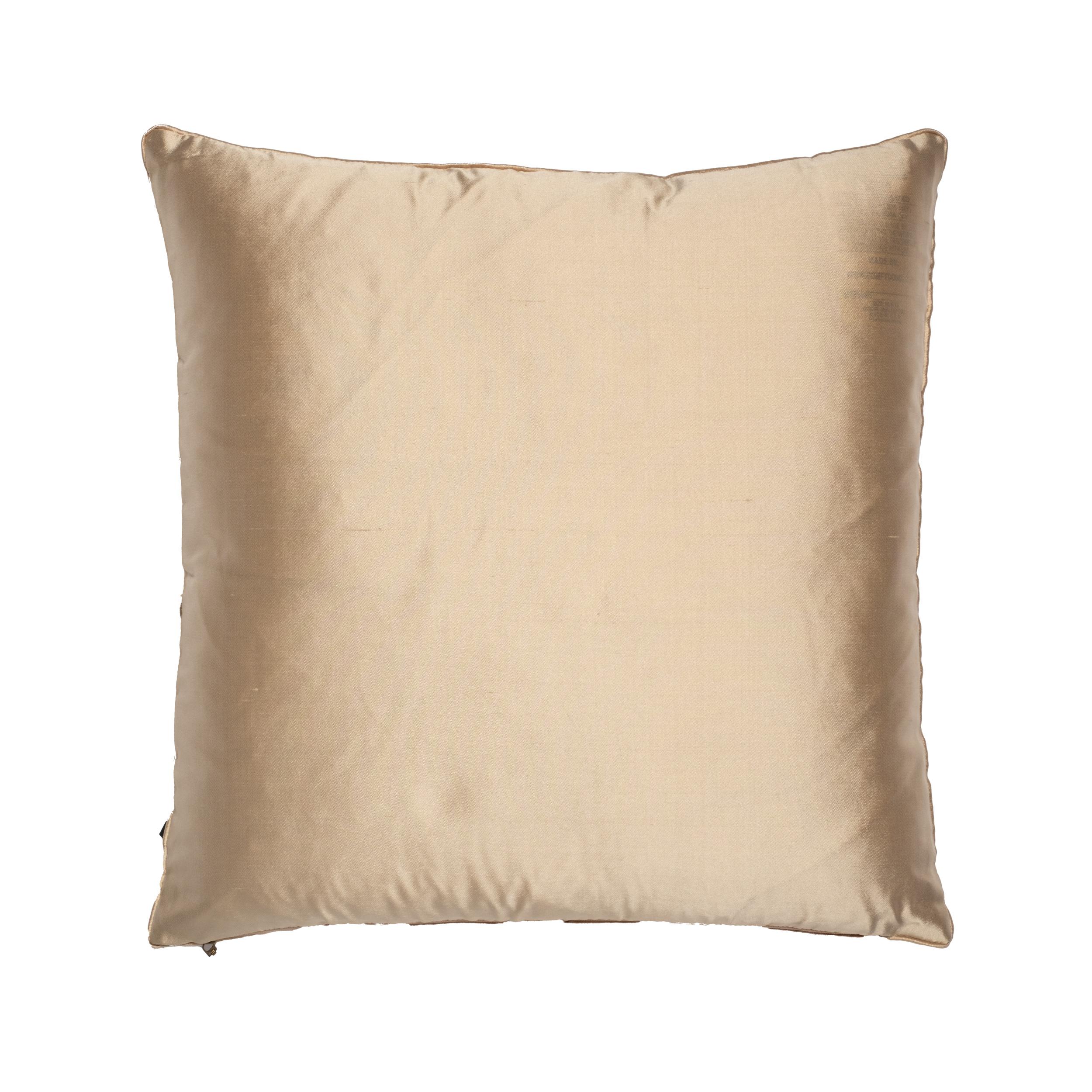 Thanda Toile Pillow - Silk - Plum