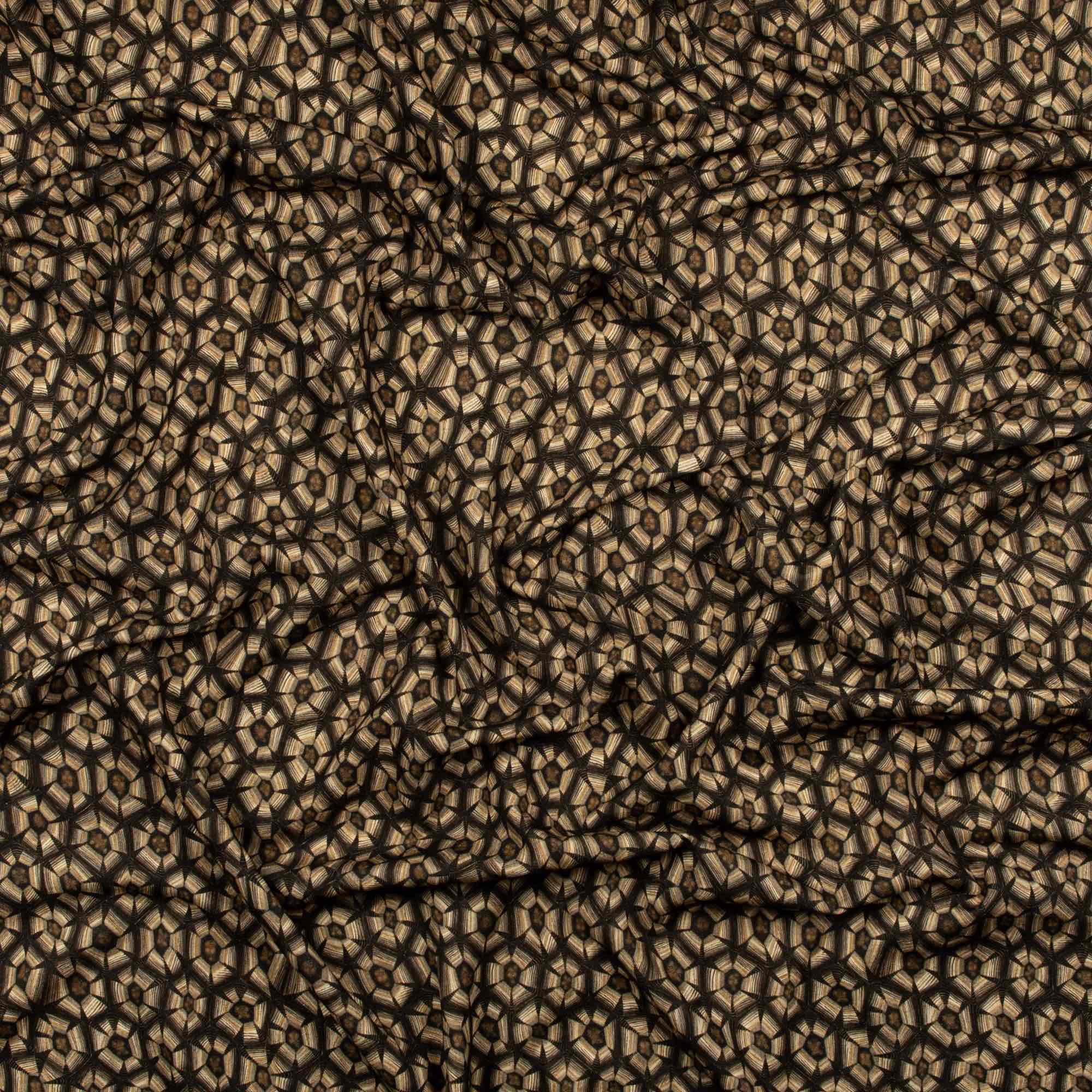 Thanda Toile Fabric - Linen - Stone