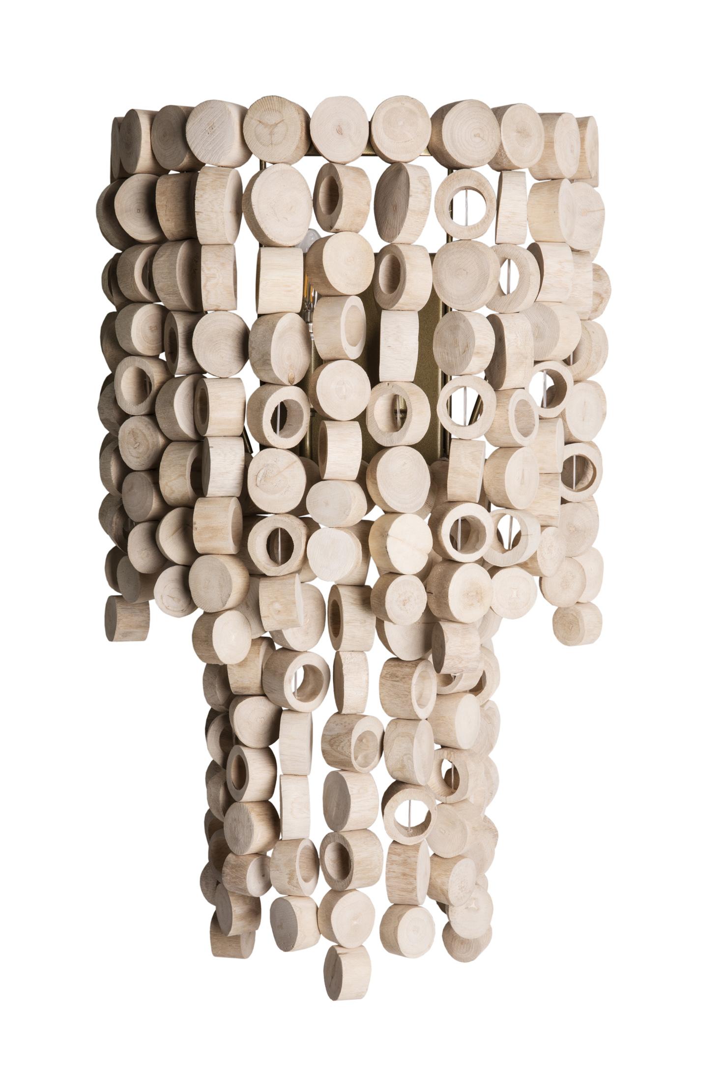 Disc Wall Sconce - Natural