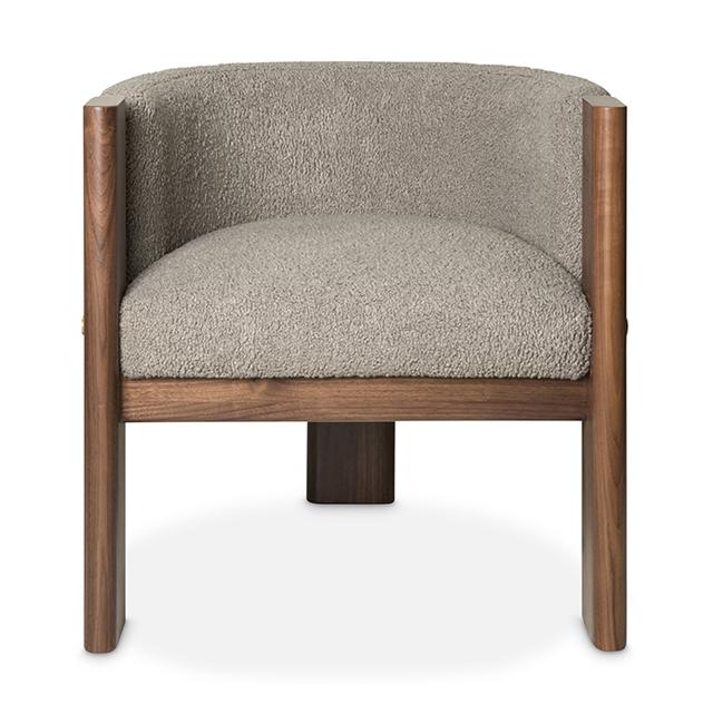 Malta Chair - Grey Boucle