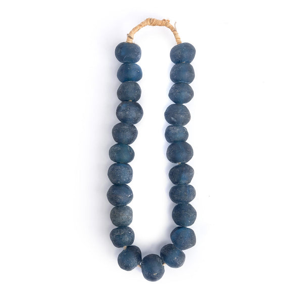 African Small Glass Beads - Blue – Cokas Diko Home