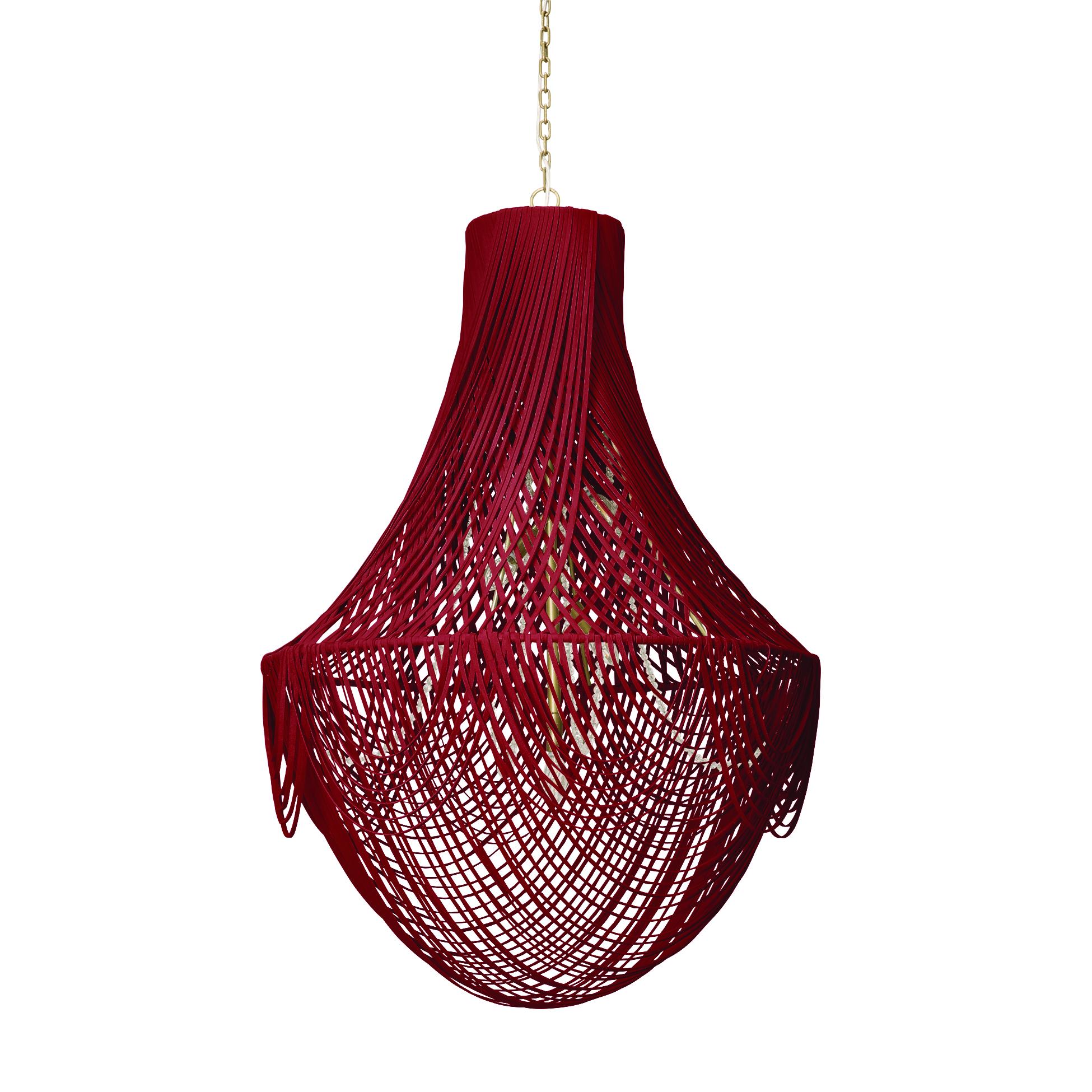 Empire Chandelier - Large - NeKeia Leather