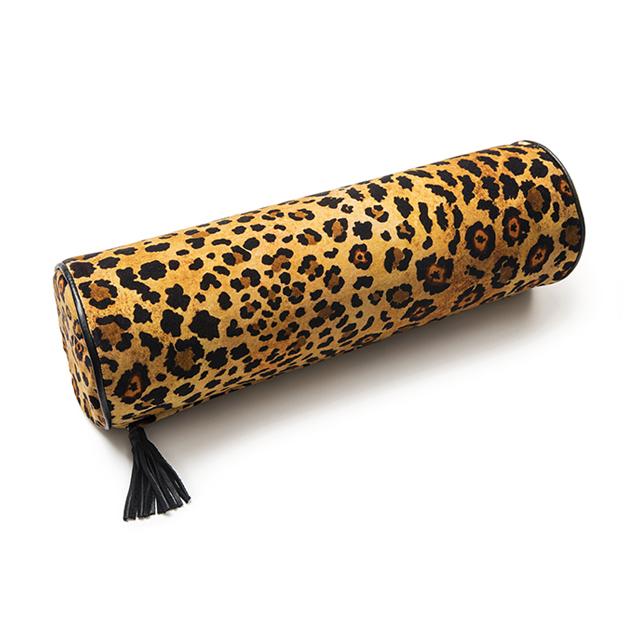 Safari Spot Bolster Pillow - Velvet - Gold