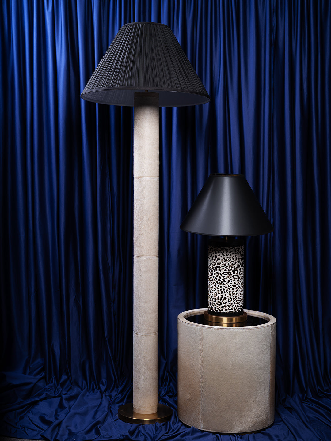 Nolu Table Lamp in Snow Leopard