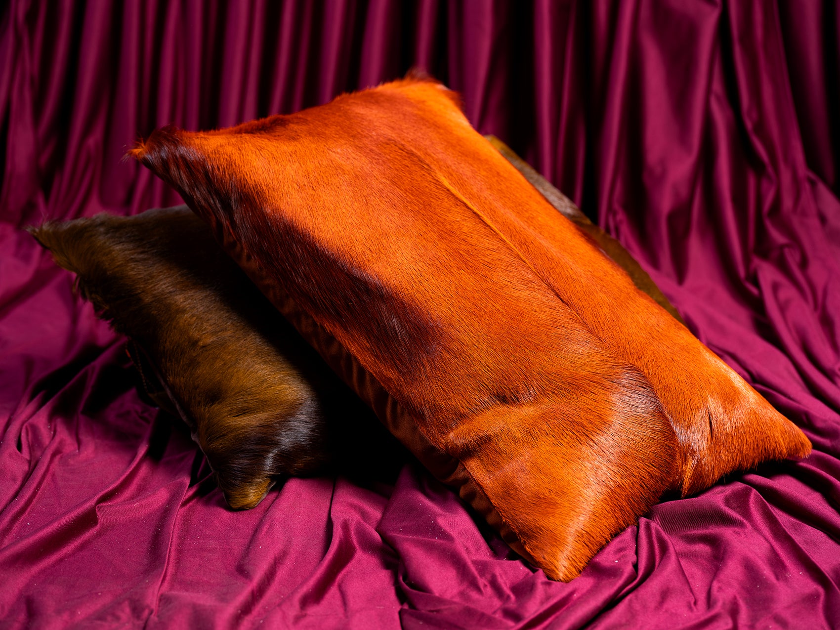 Kinshasha Rust Springbok Pillow