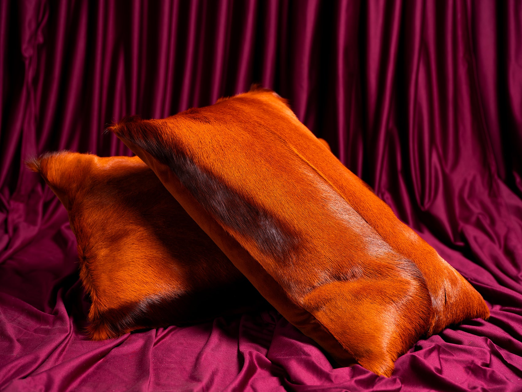 Kinshasha Rust Springbok Pillow