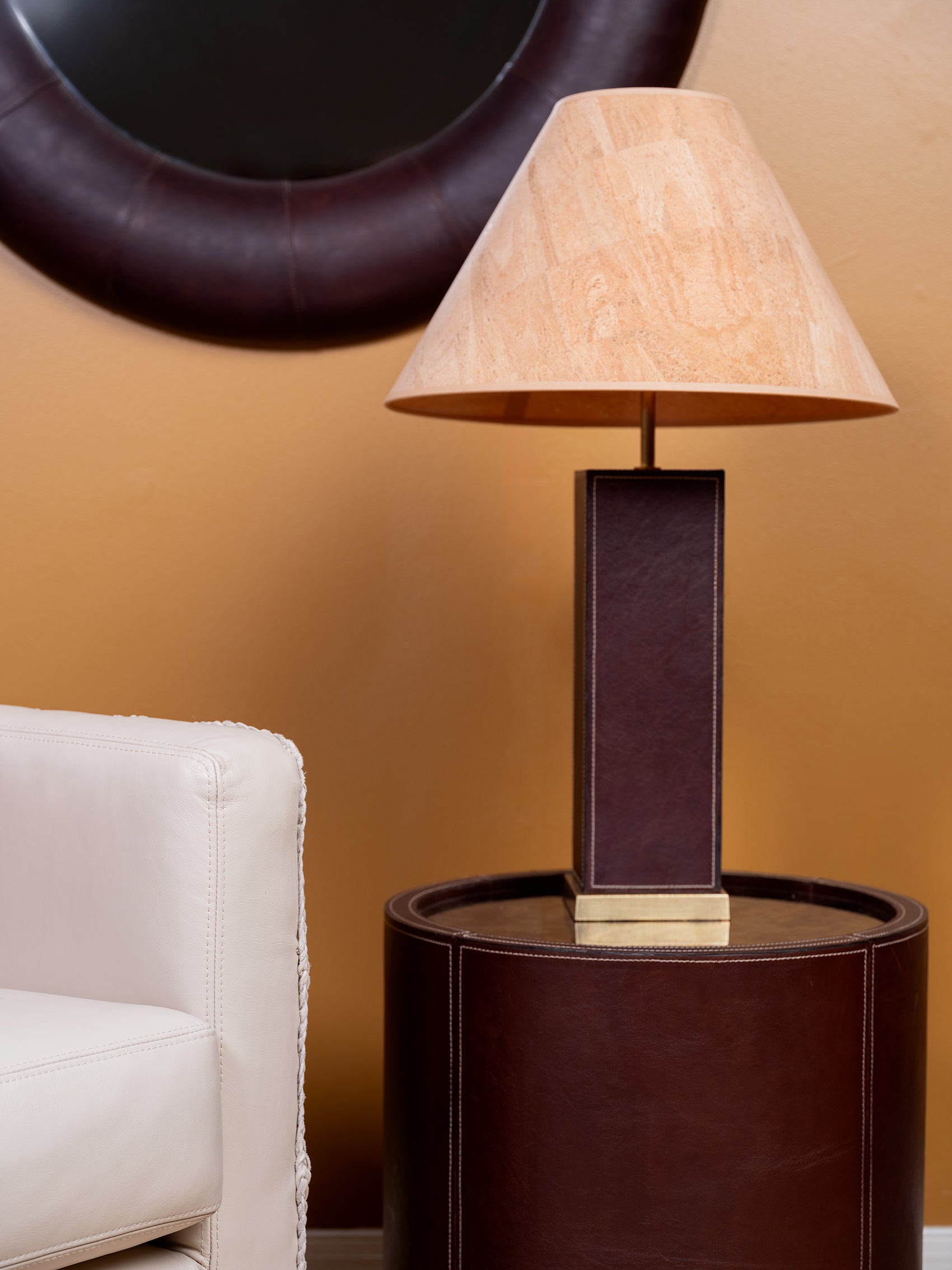 Nyla Table - Leather