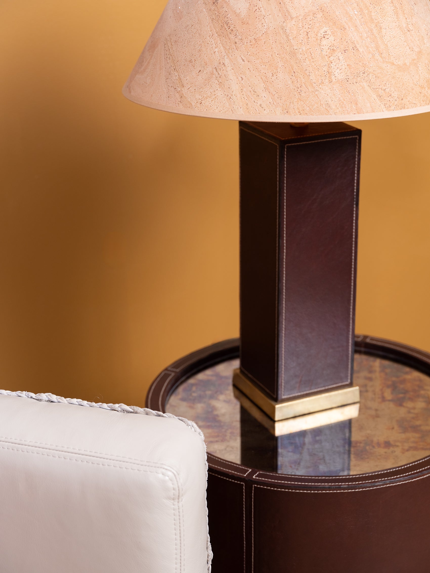 Nyla Table - Leather