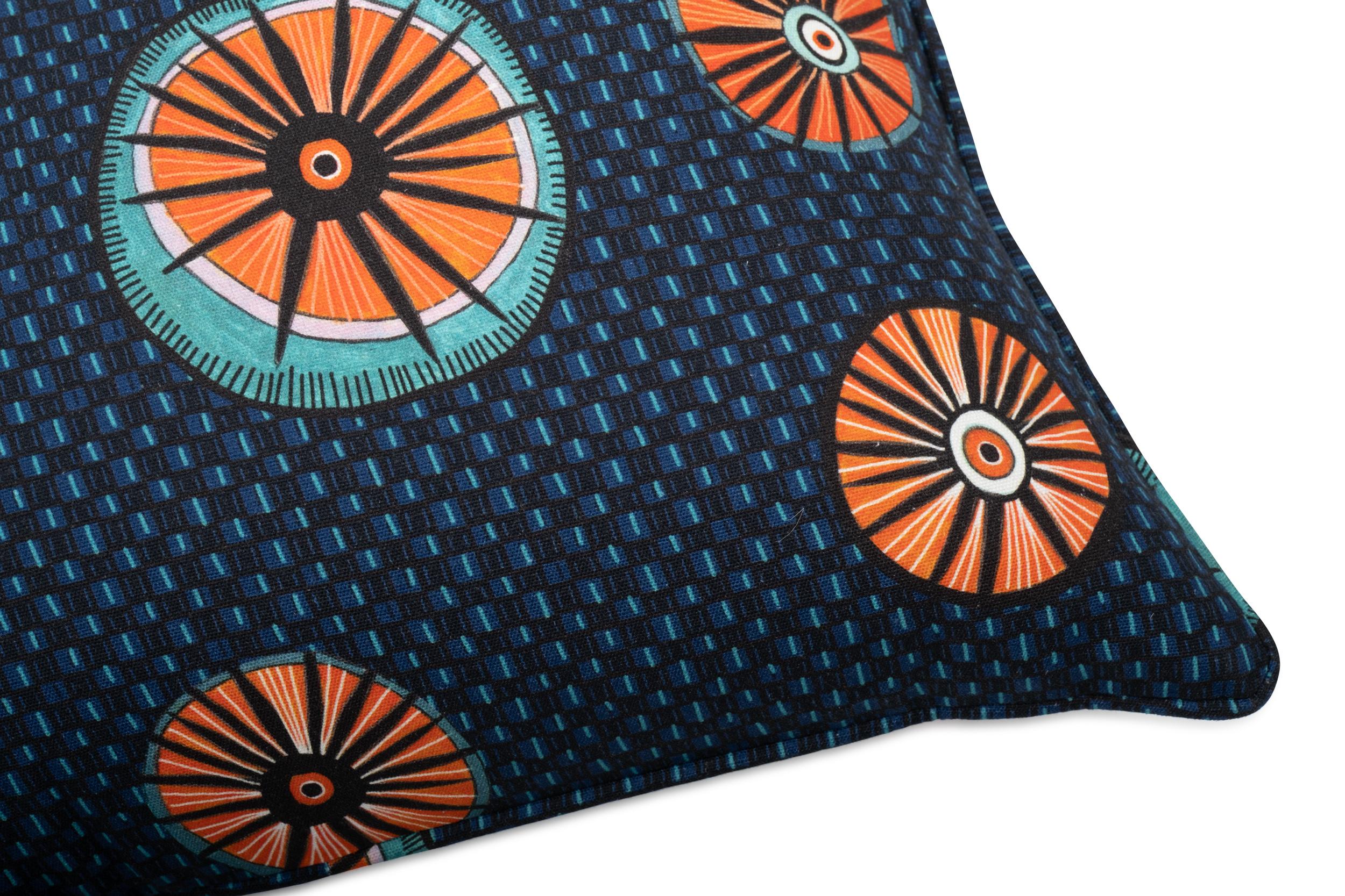 Amasumpa Lumbar Pillow - Linen - Royal