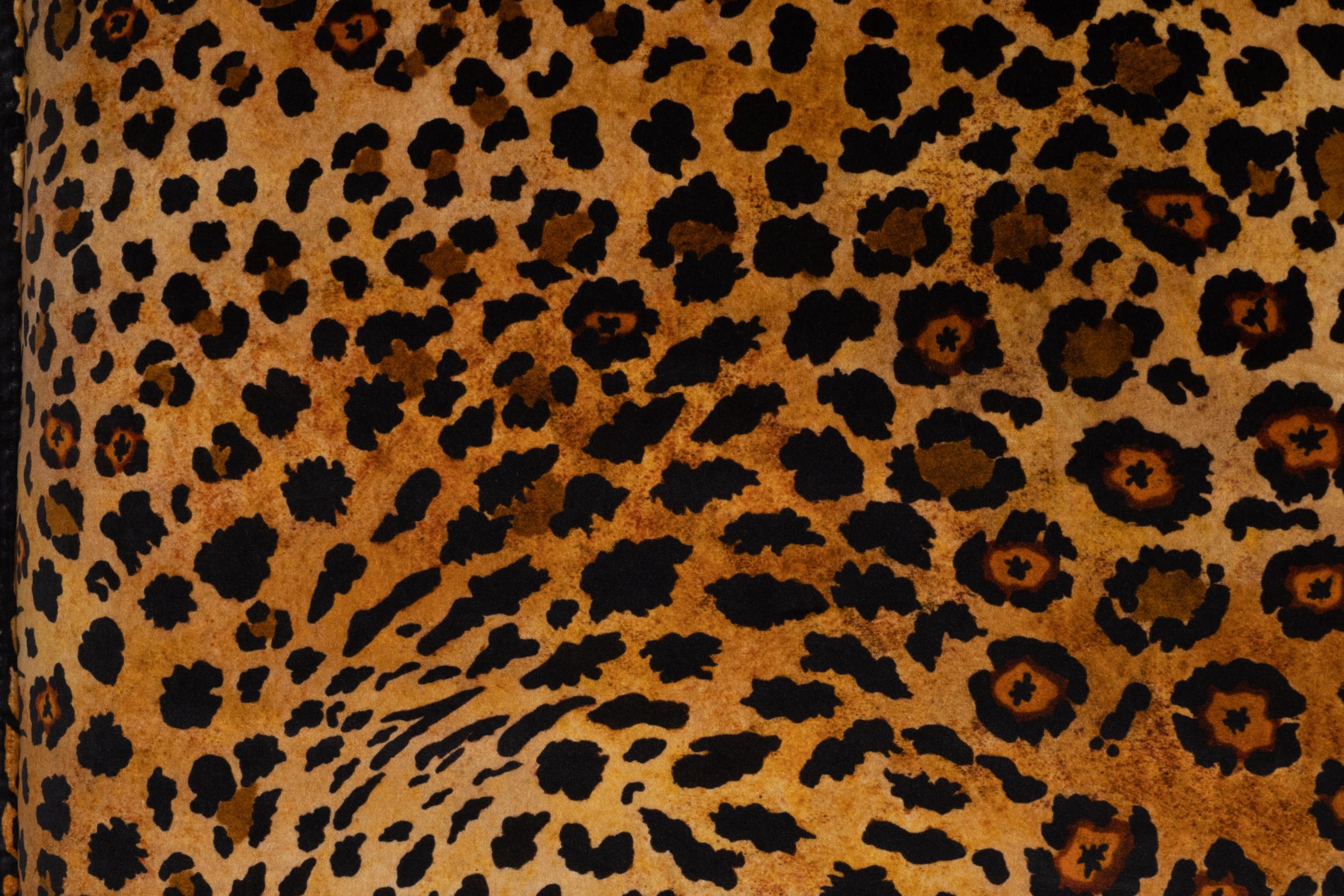 Safari Spot Pillow - Velvet - Gold